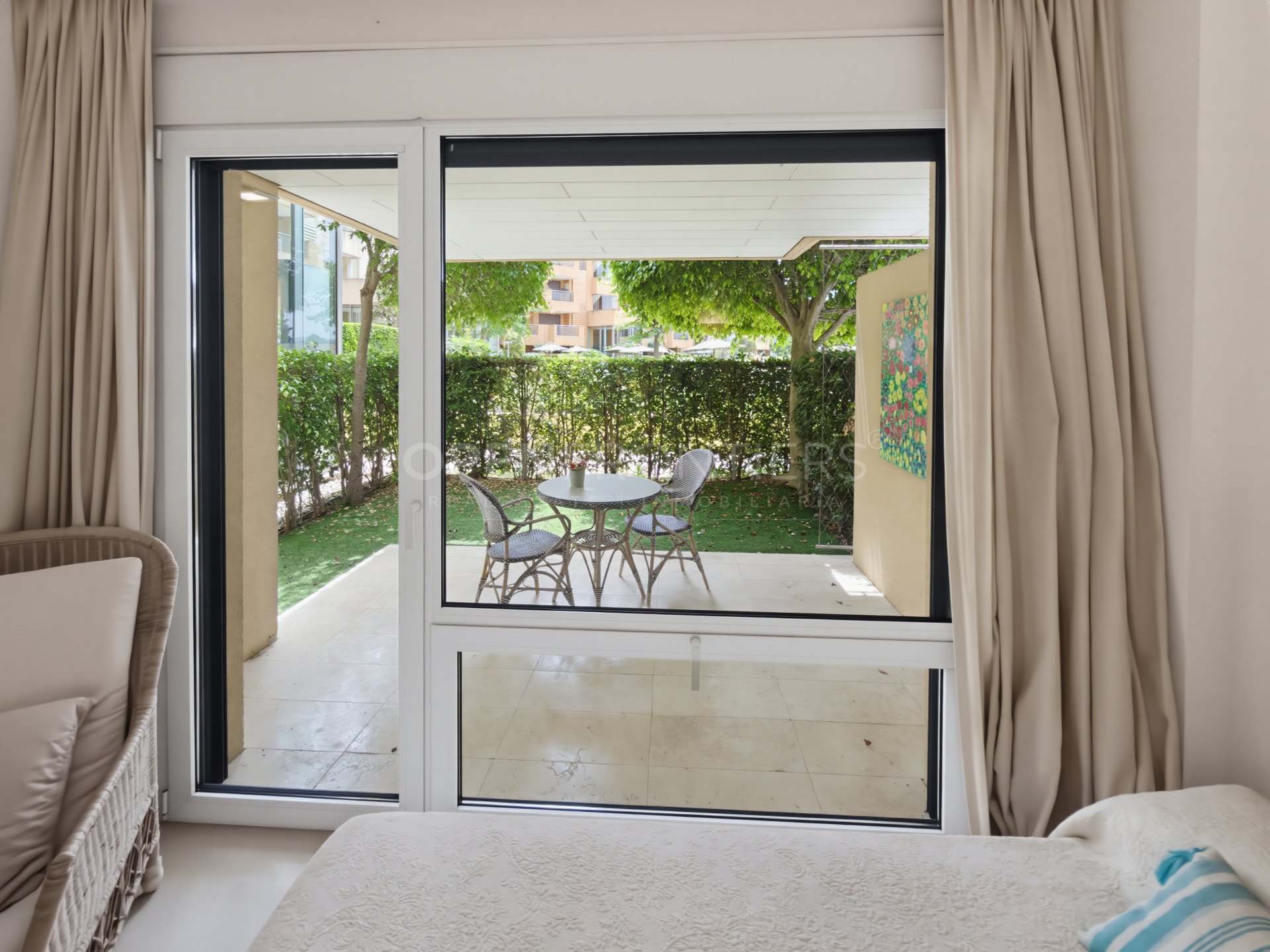 Apartamento con jardín en Ribera del Marlin, Puerto de Sotogrande