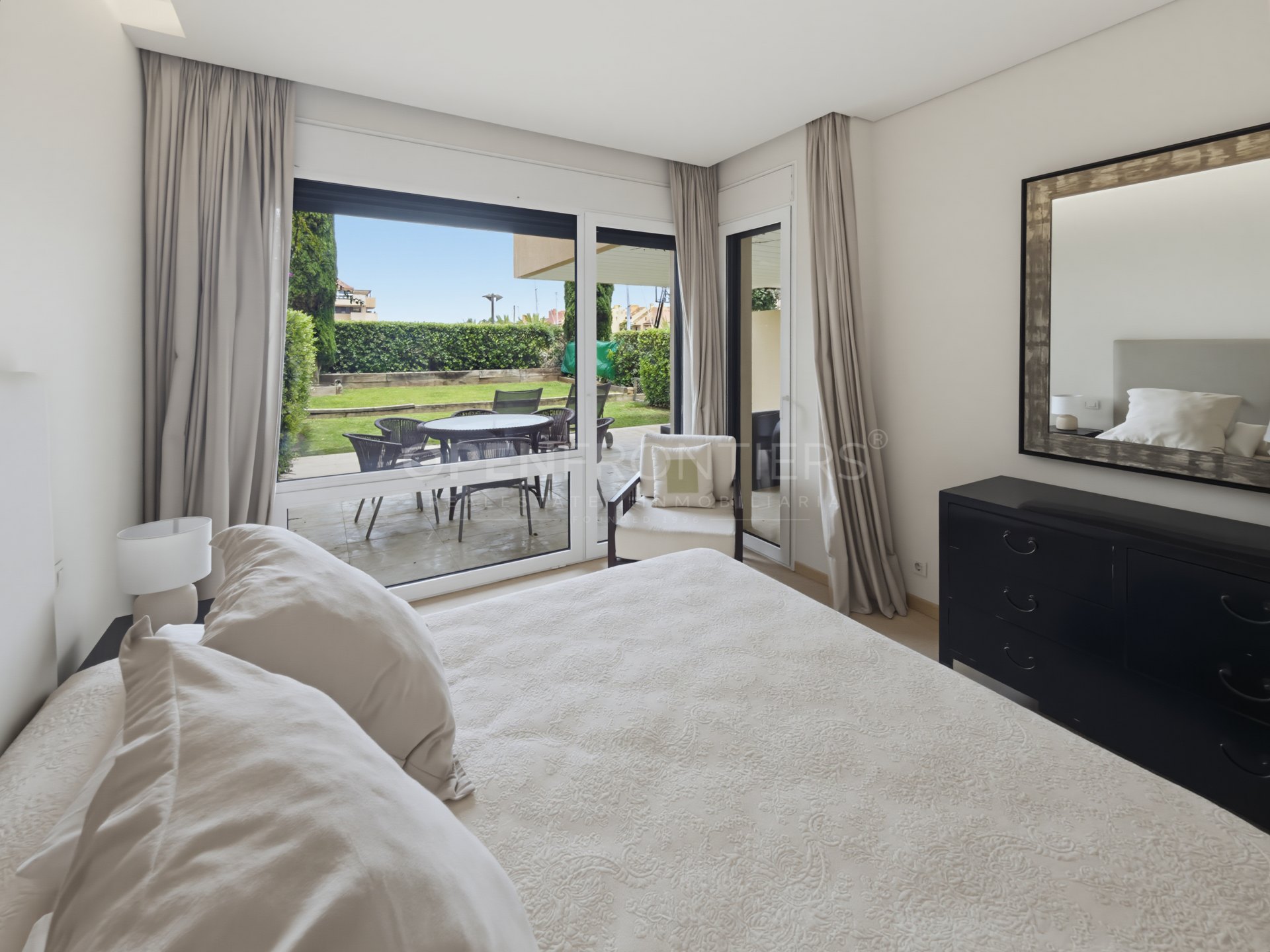 Apartamento con jardín en Ribera del Marlin, Puerto de Sotogrande