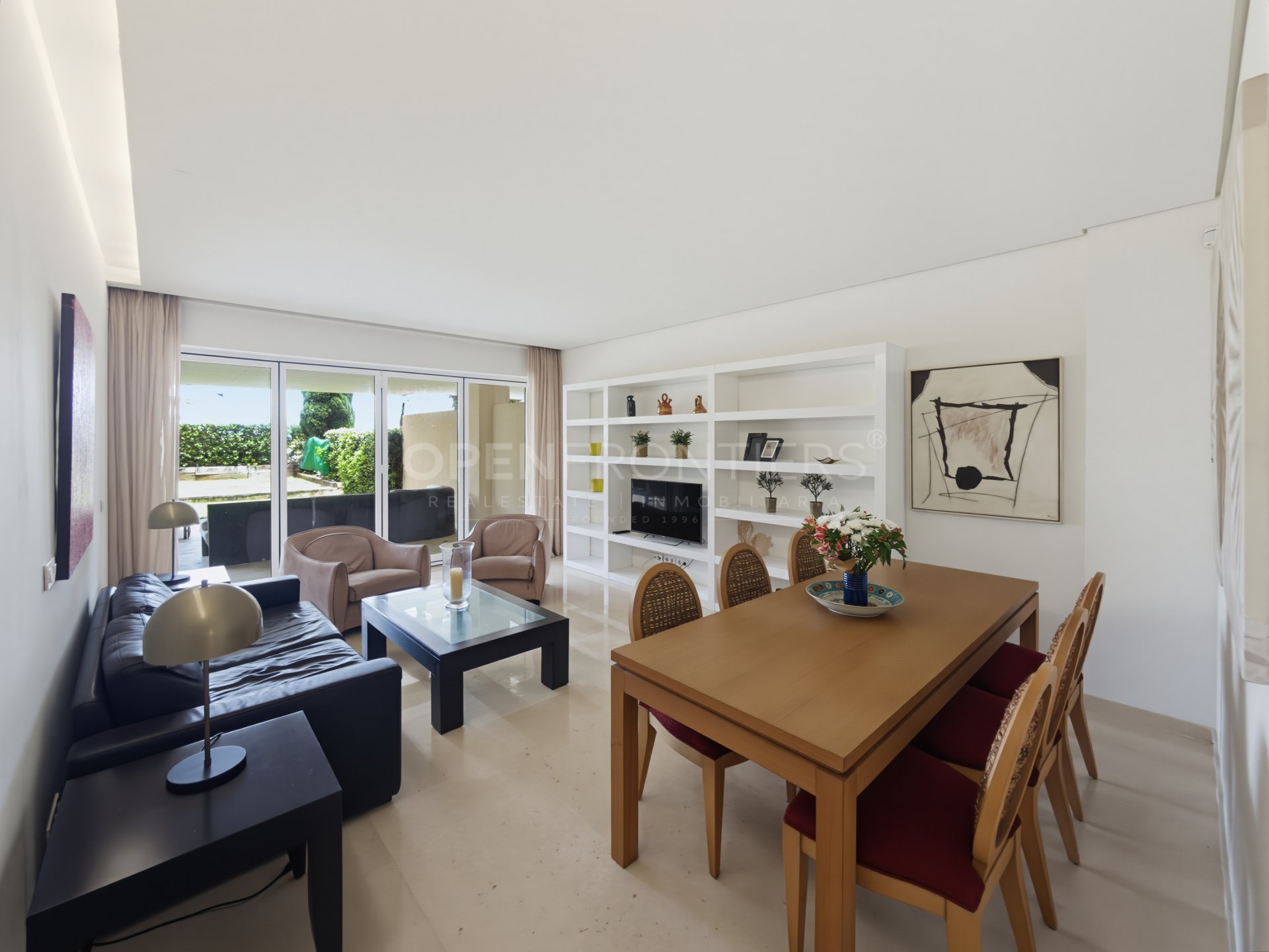 Apartamento con jardín en Ribera del Marlin, Puerto de Sotogrande