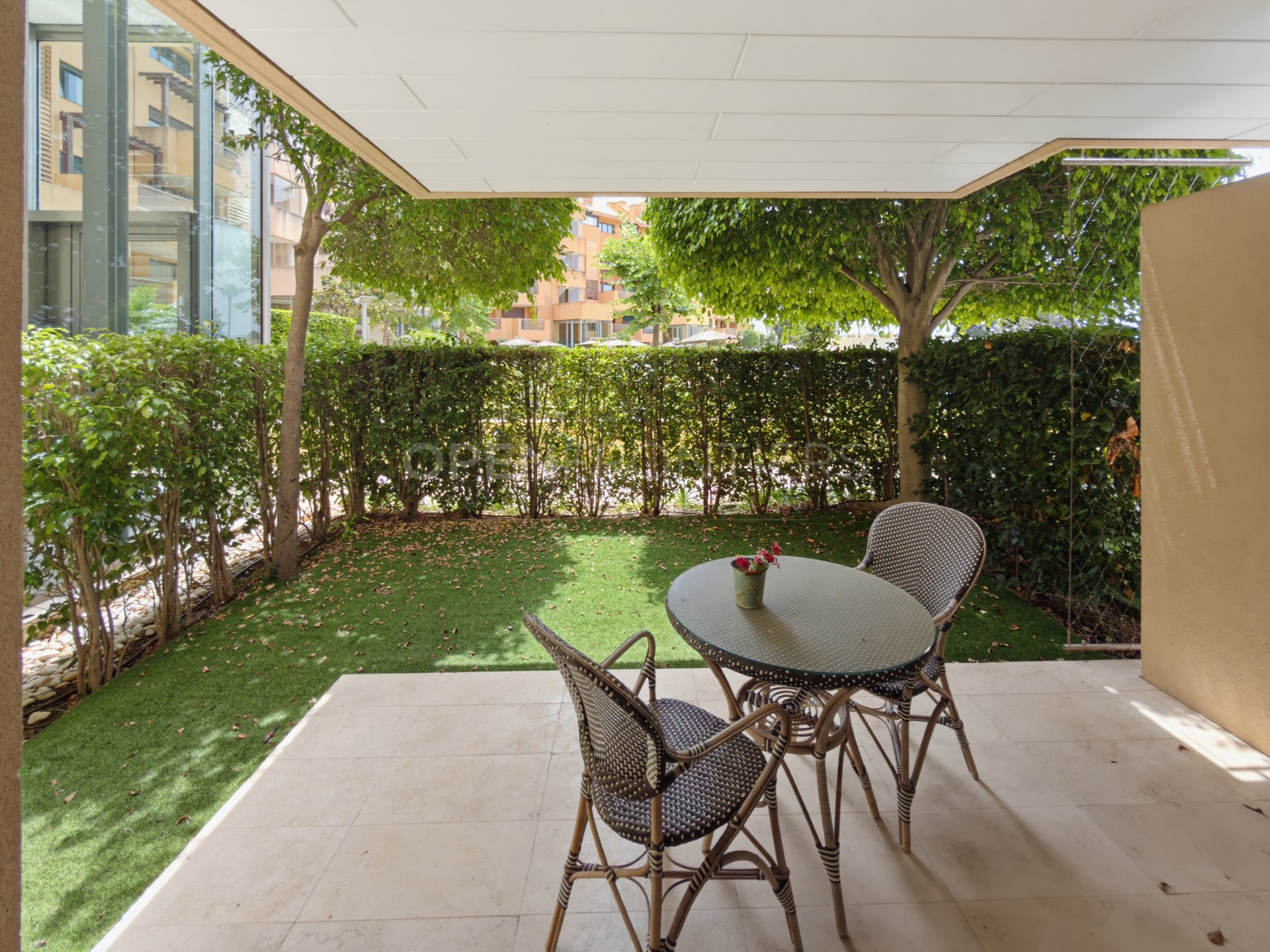 Apartamento con jardín en Ribera del Marlin, Puerto de Sotogrande