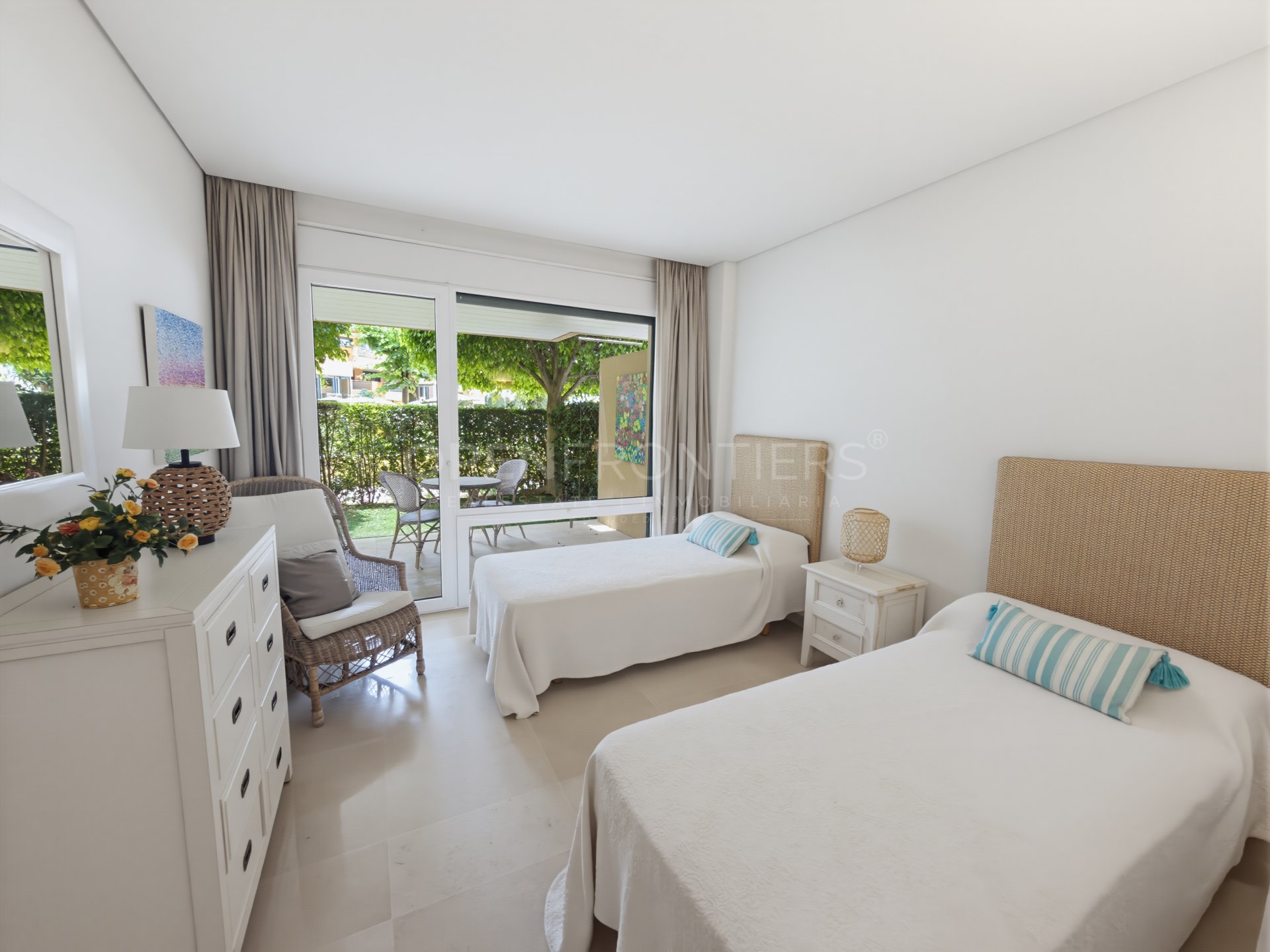 Apartamento con jardín en Ribera del Marlin, Puerto de Sotogrande