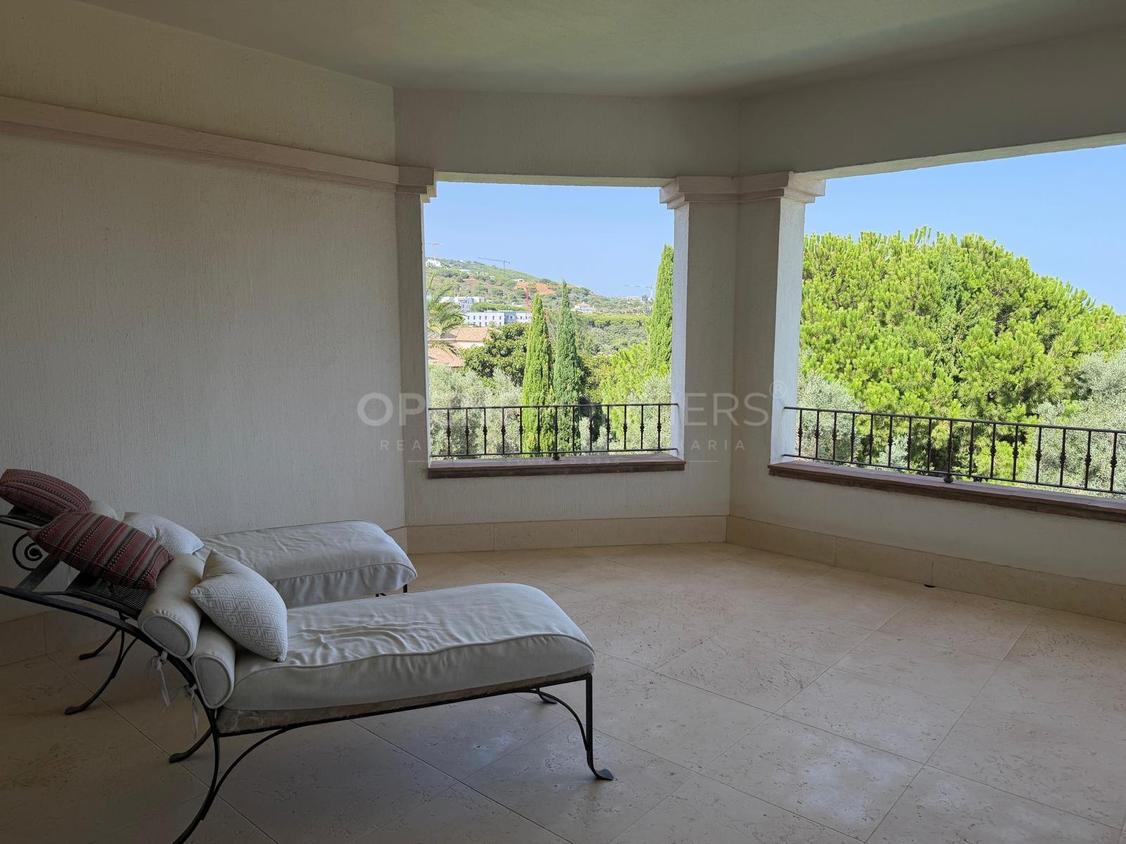 Luxury Villa with Private Pool and Mature Gardens in Sotogrande Alto