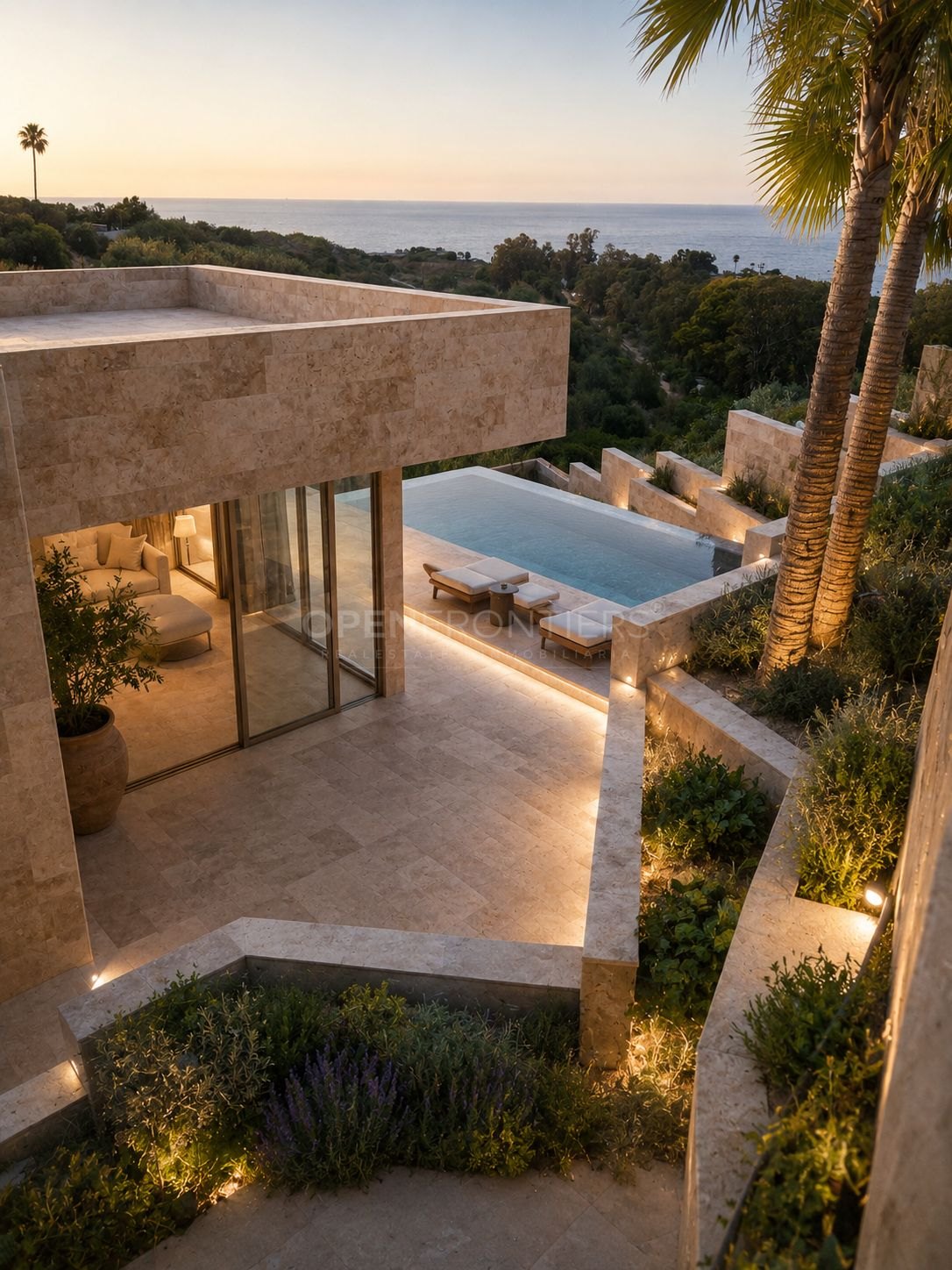 Sea-View Villa Project in La Roca de San Diego, San Roque