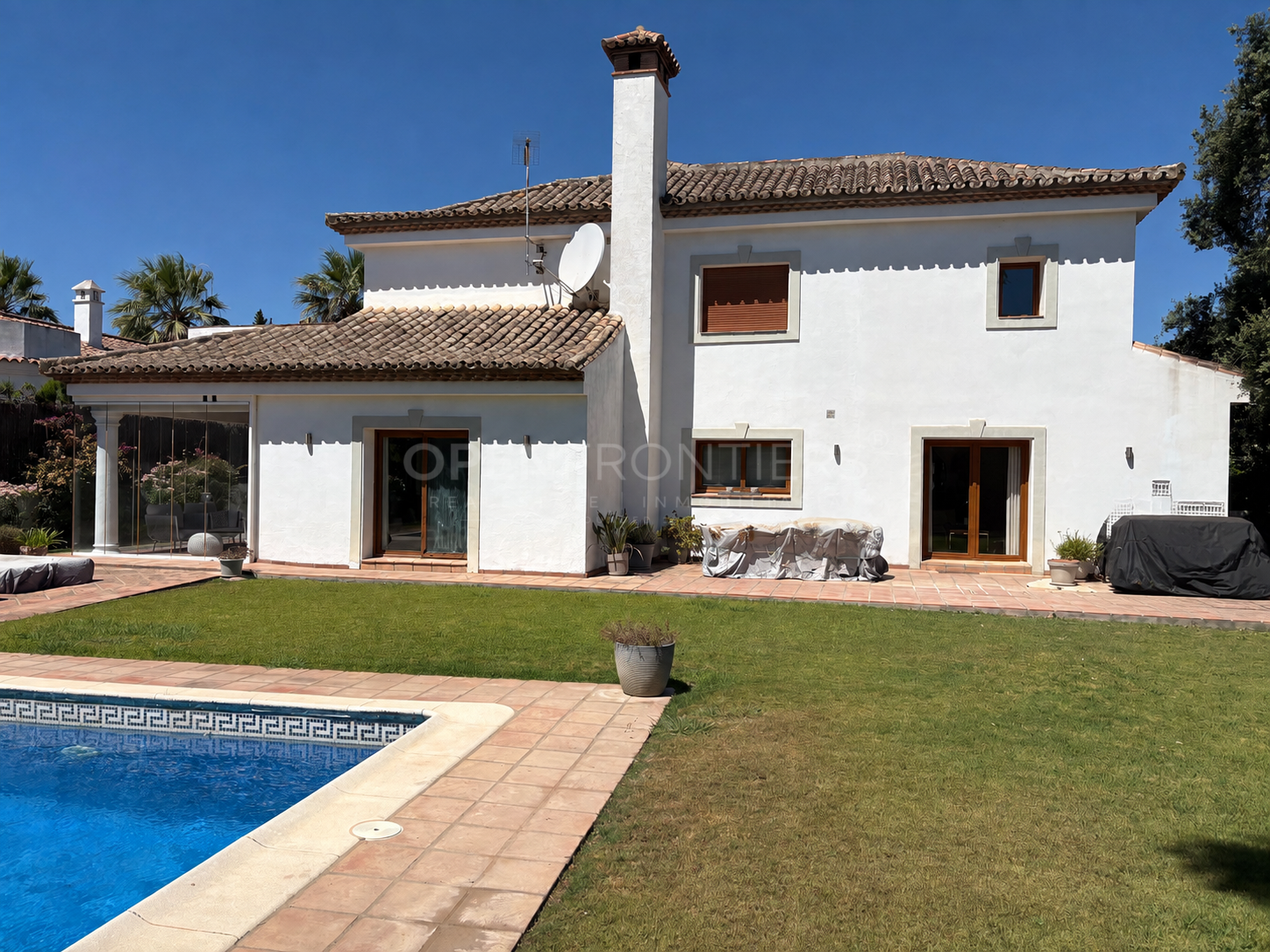 Mediterranean Villa with Private Pool in Sotogrande Costa