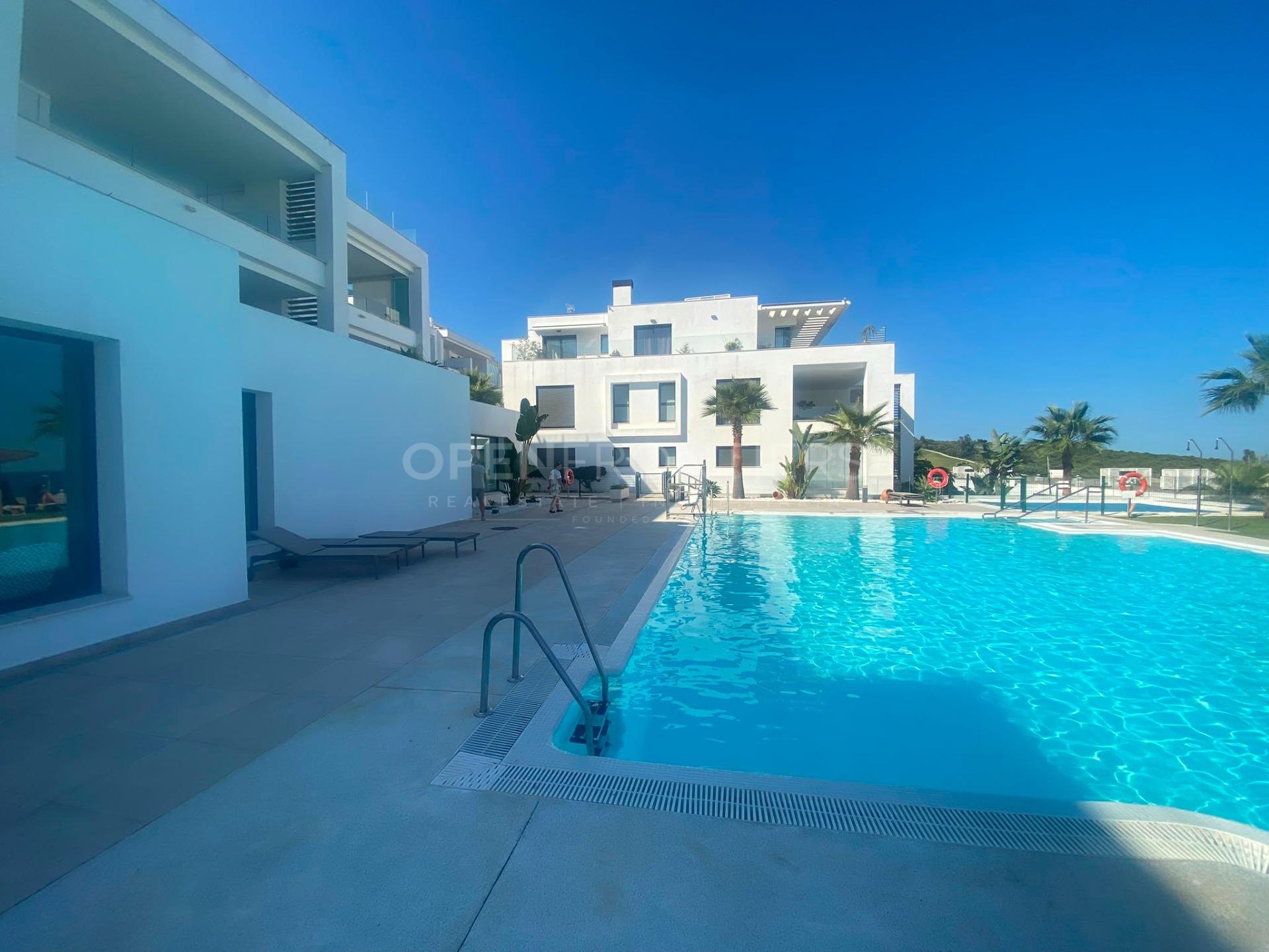 Ground Floor Apartment with Sea Views in The Links II, Alcaidesa