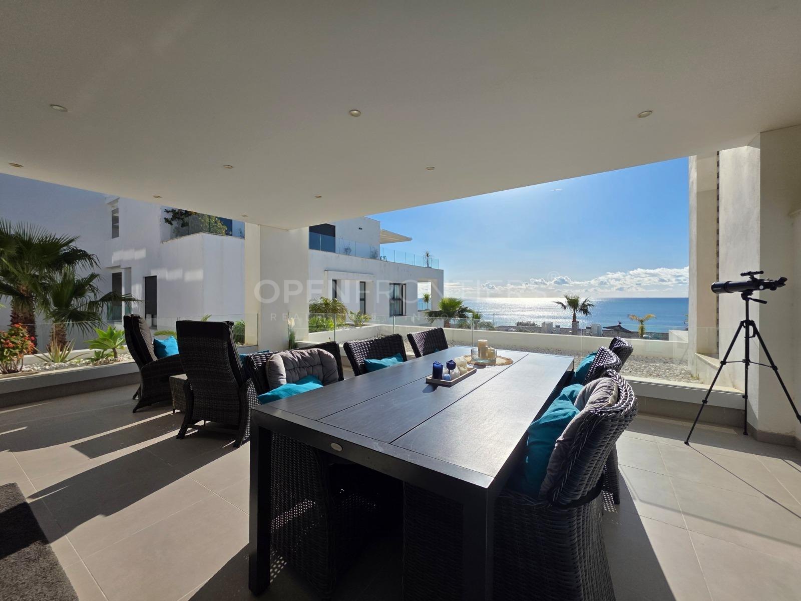 Ground Floor Apartment with Sea Views in The Links II, Alcaidesa