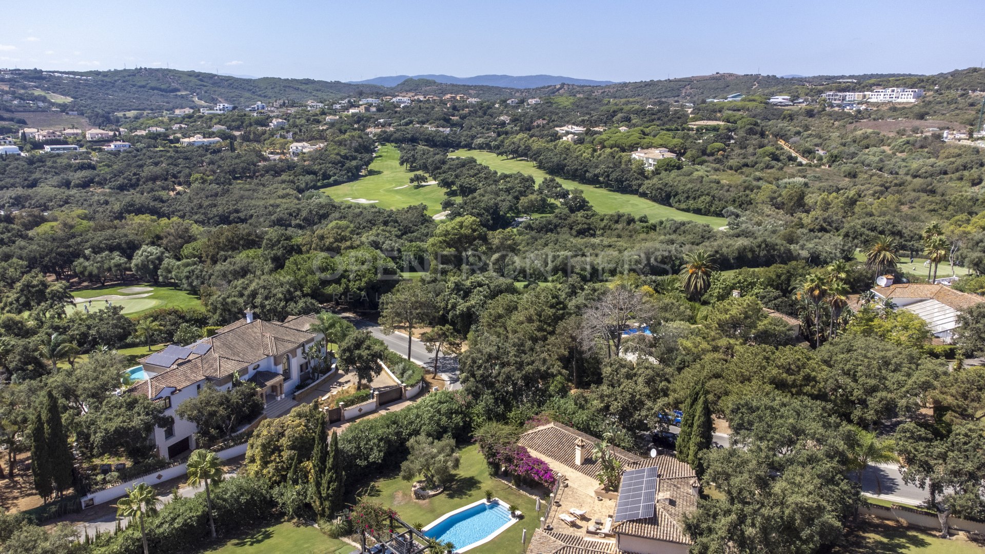 Andalusian villa in Sotogrande Alto next to Valderrama