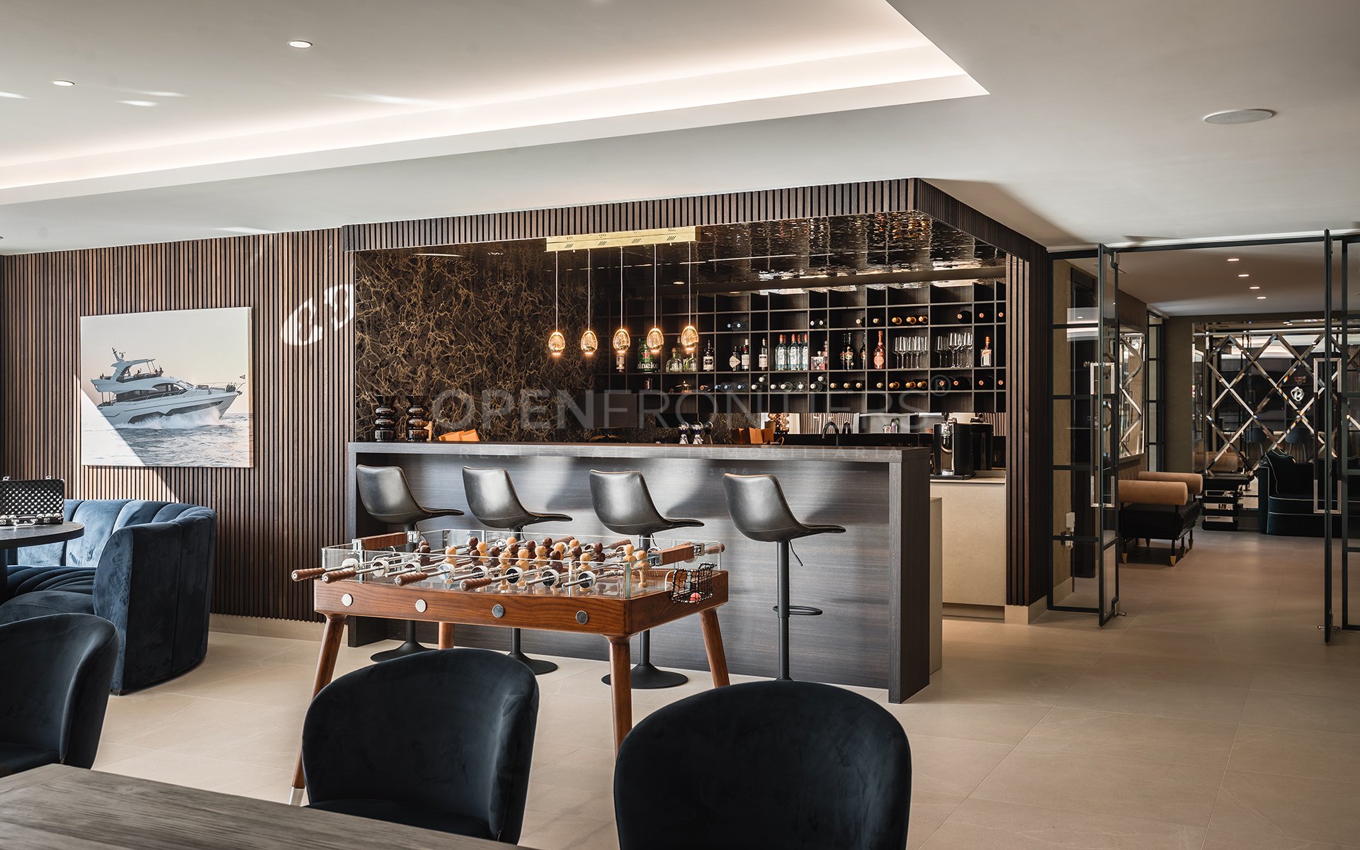 Casa La Colina, villa contemporánea en Kings & Queens, Sotogrande Costa