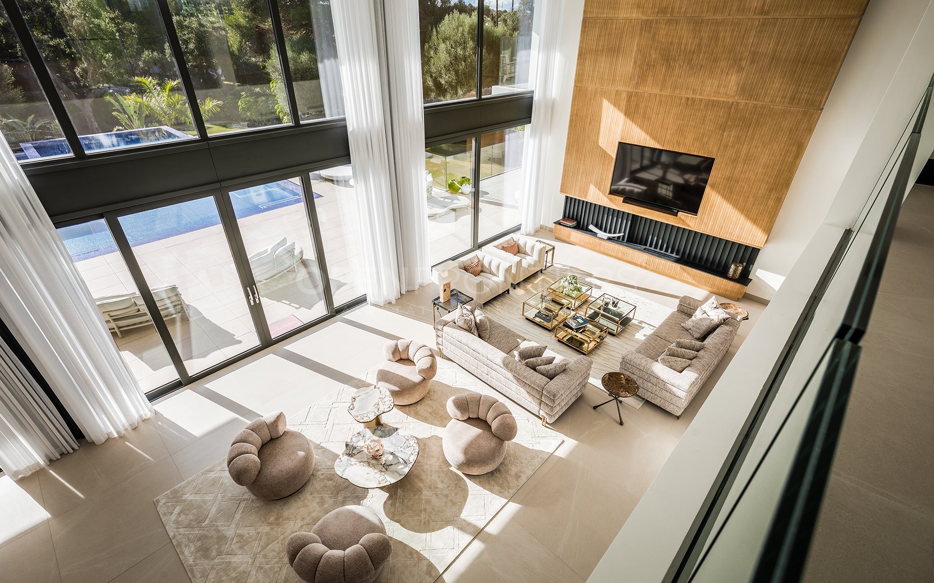 Casa La Colina, villa contemporánea en Kings & Queens, Sotogrande Costa