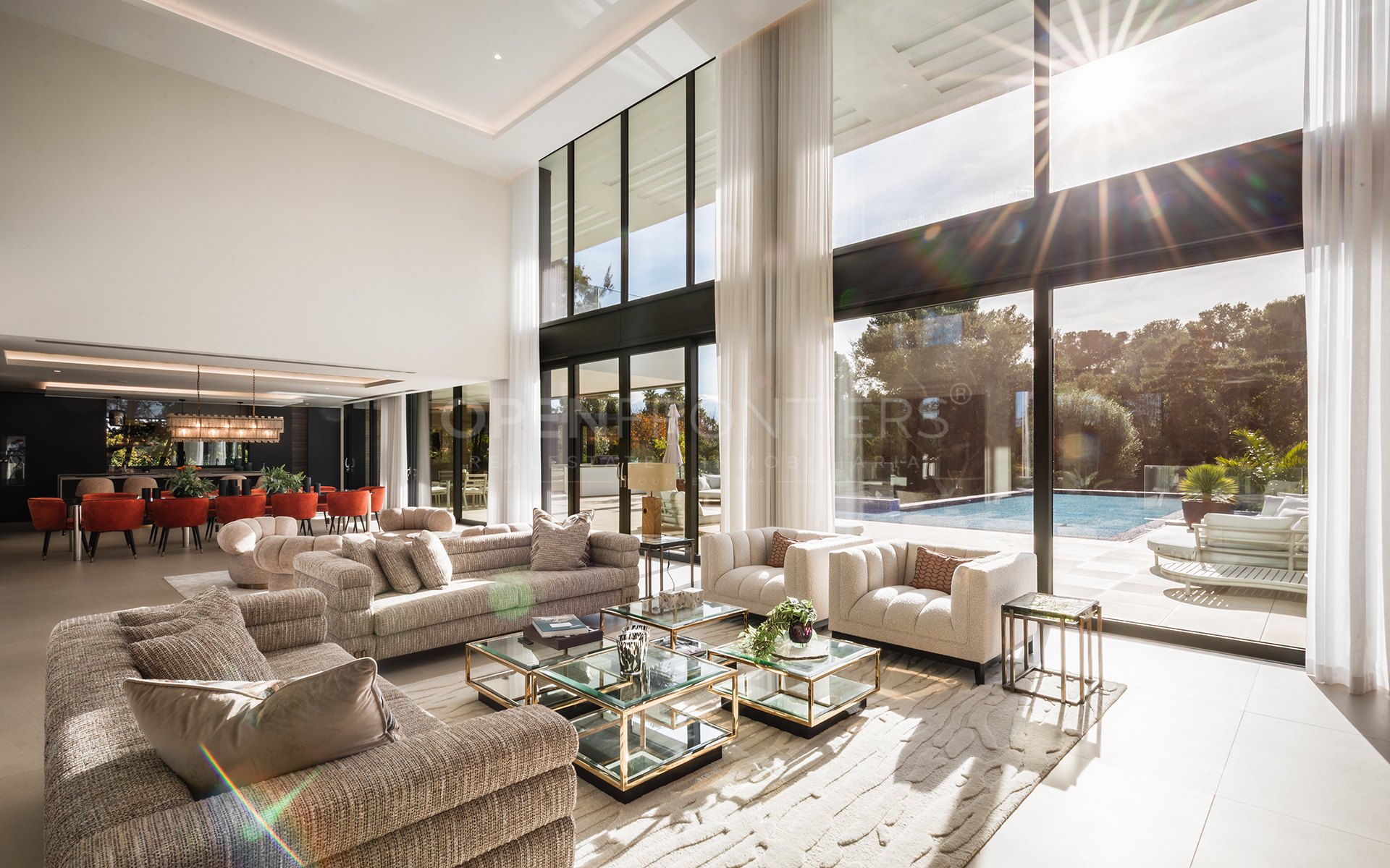 Casa La Colina, villa contemporánea en Kings & Queens, Sotogrande Costa