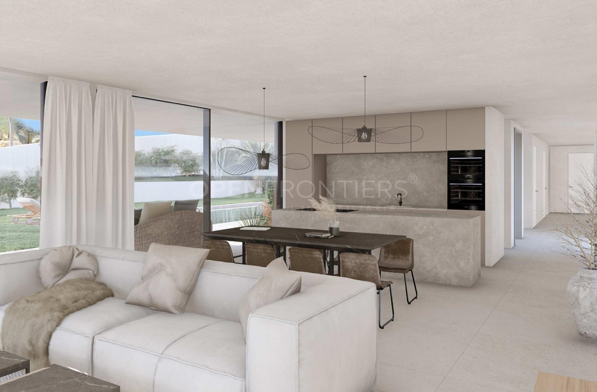 Plot with Sea and Mountain Views in Bahia de las Rocas, Manilva