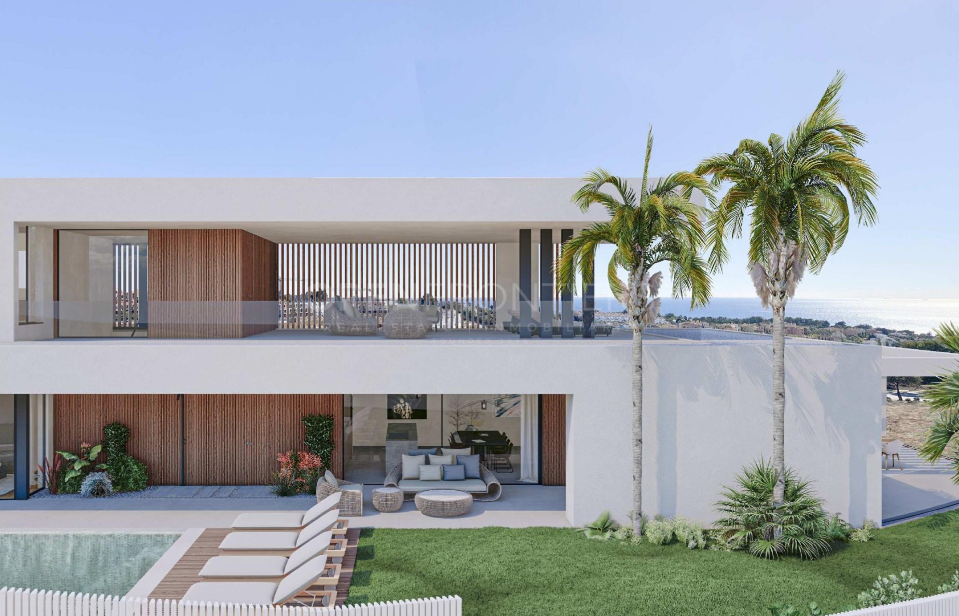 Plot with Sea and Mountain Views in Bahia de las Rocas, Manilva