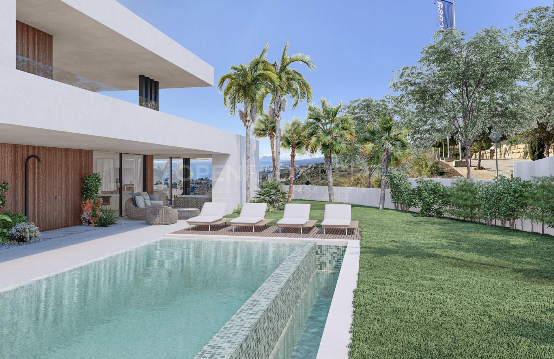Plot with Sea and Mountain Views in Bahia de las Rocas, Manilva