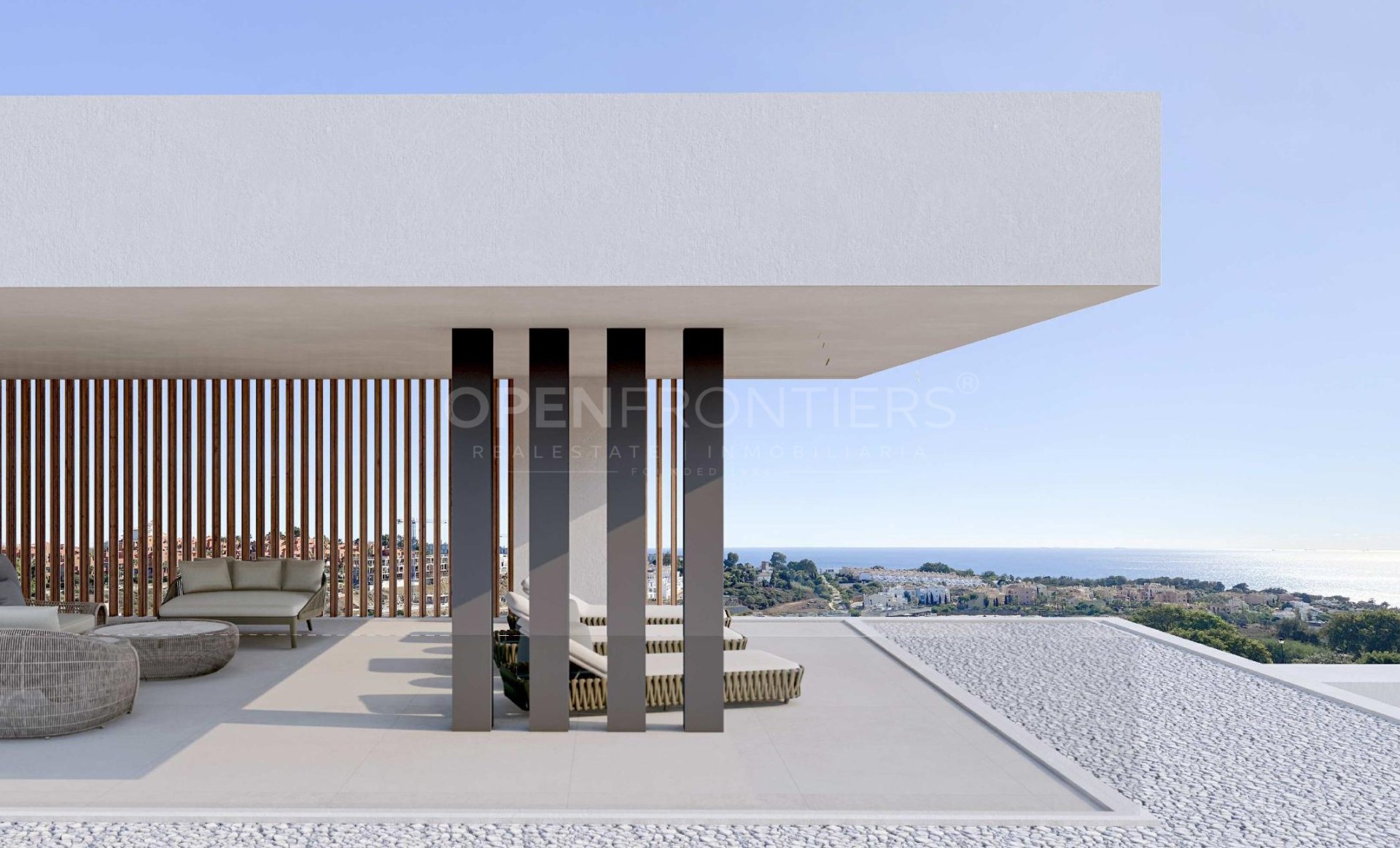 Plot with Sea and Mountain Views in Bahia de las Rocas, Manilva