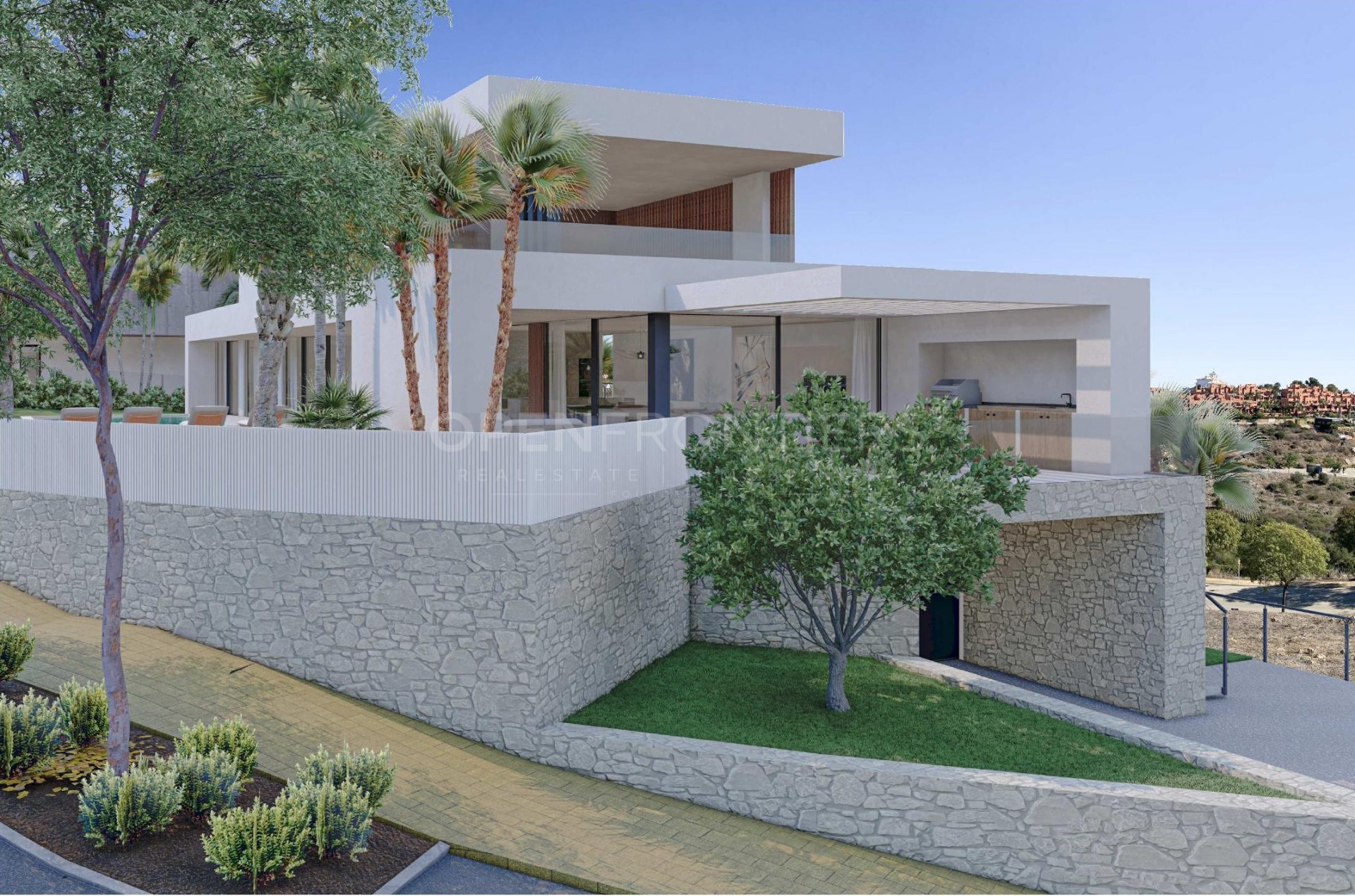 Plot with Sea and Mountain Views in Bahia de las Rocas, Manilva