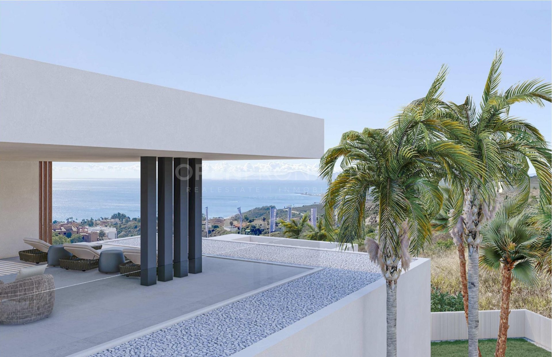 Plot with Sea and Mountain Views in Bahia de las Rocas, Manilva
