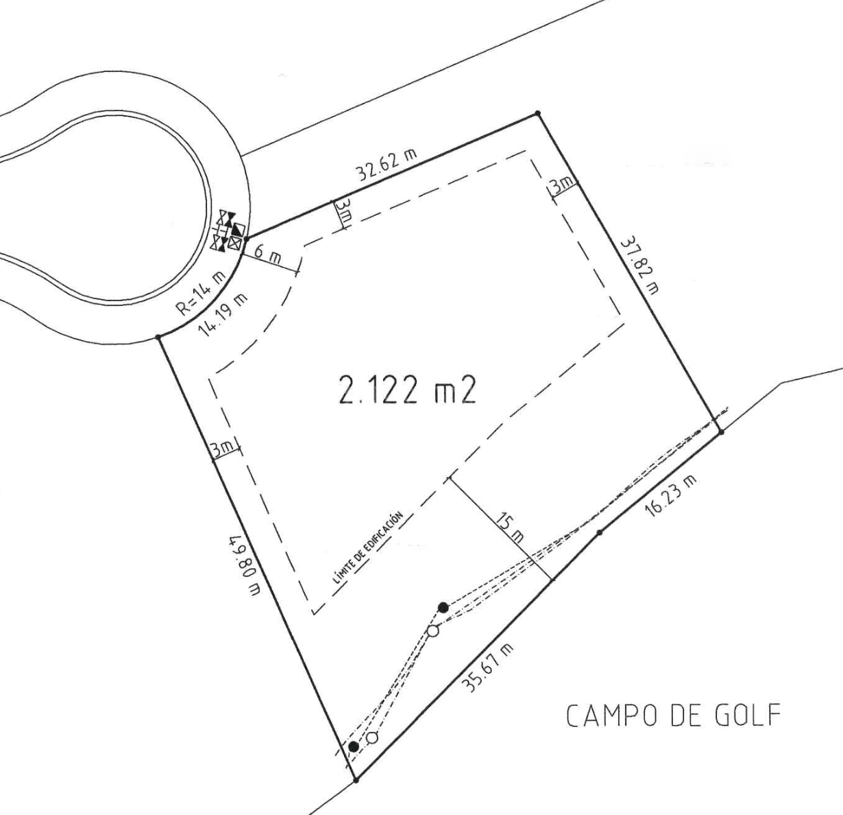 Frontline golf plot in La Reserva de Sotogrande, Cádiz
