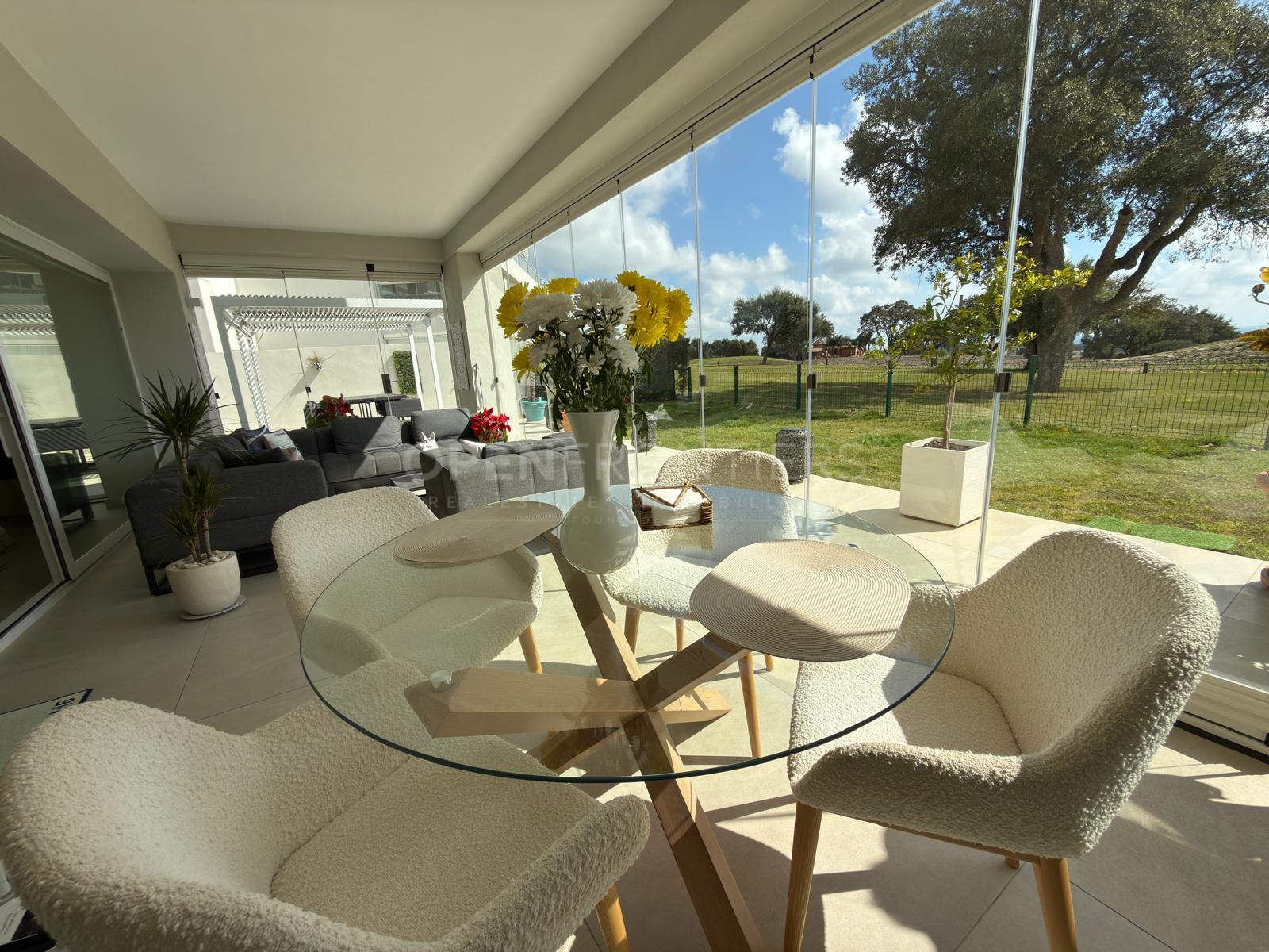 Exclusive Apartment with Garden in Emerald Greens, San Roque Club