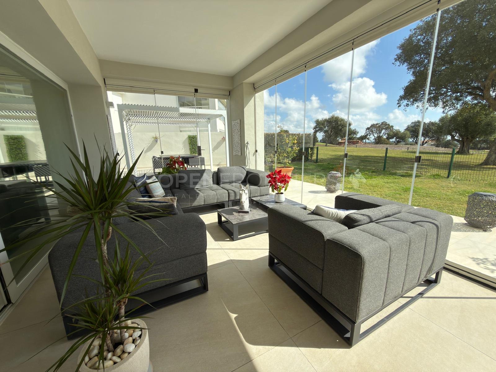 Exclusive Apartment with Garden in Emerald Greens, San Roque Club