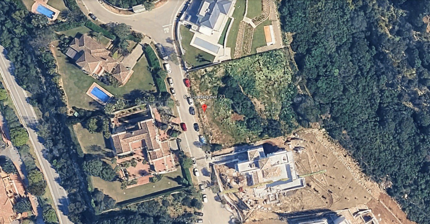 Plot for Sale Sotogrande G Zone with Sea Views & Project