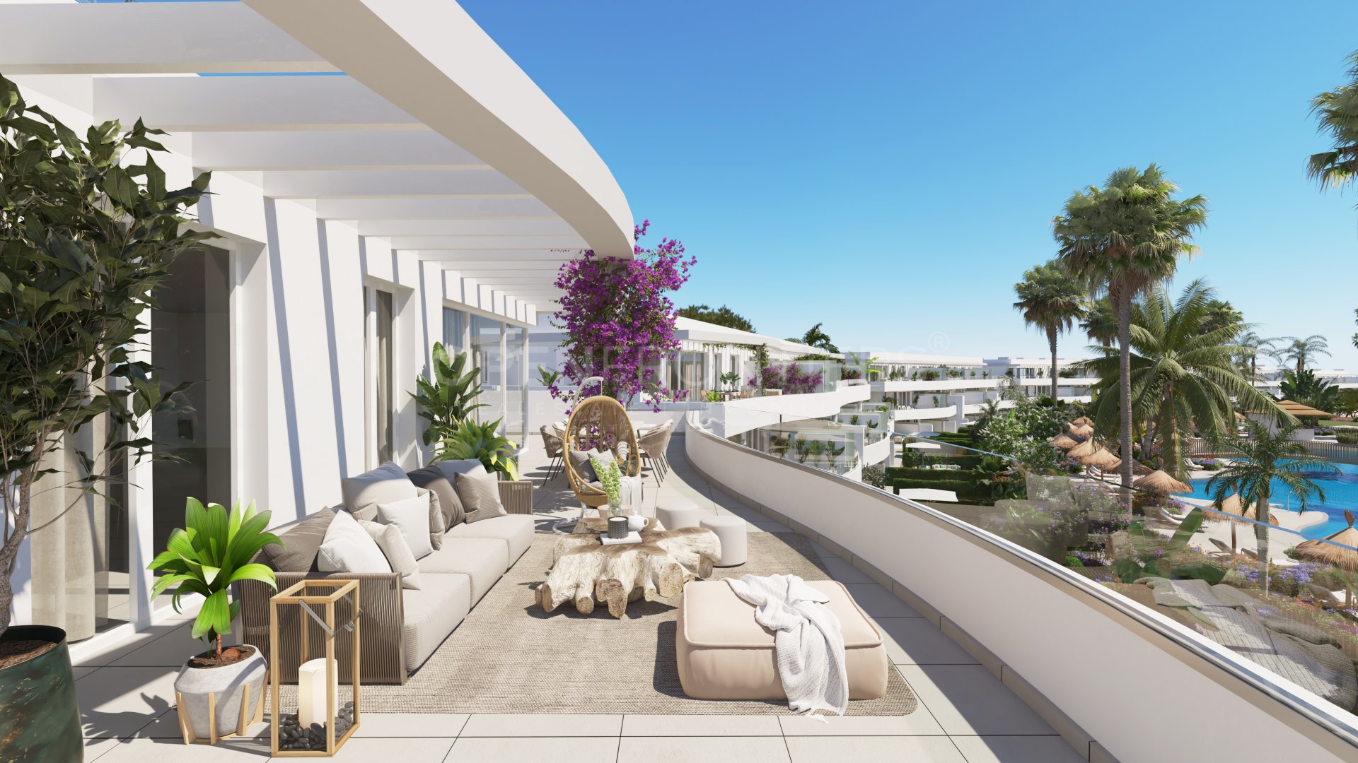 New Apartments Front line Golf Alcaidesa
