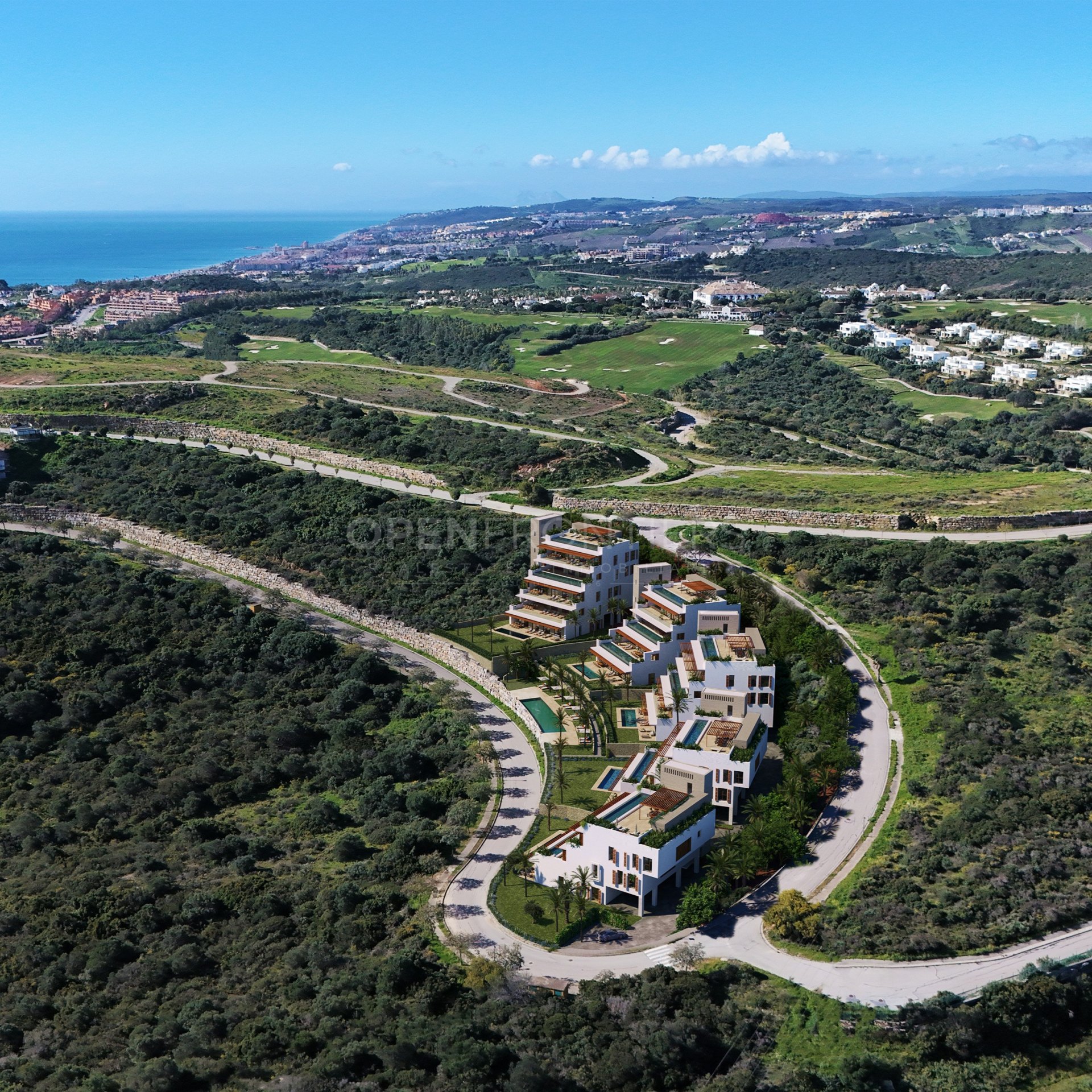 LA ALGABA at Finca Cortesin: Contemporary Apartments in Casares Golf