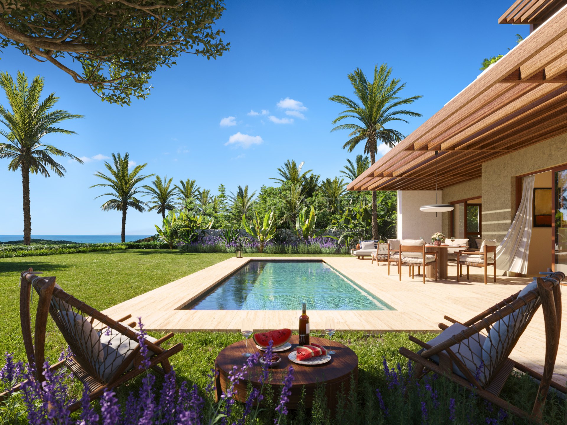 LA ALGABA at Finca Cortesin: Contemporary Apartments in Casares Golf