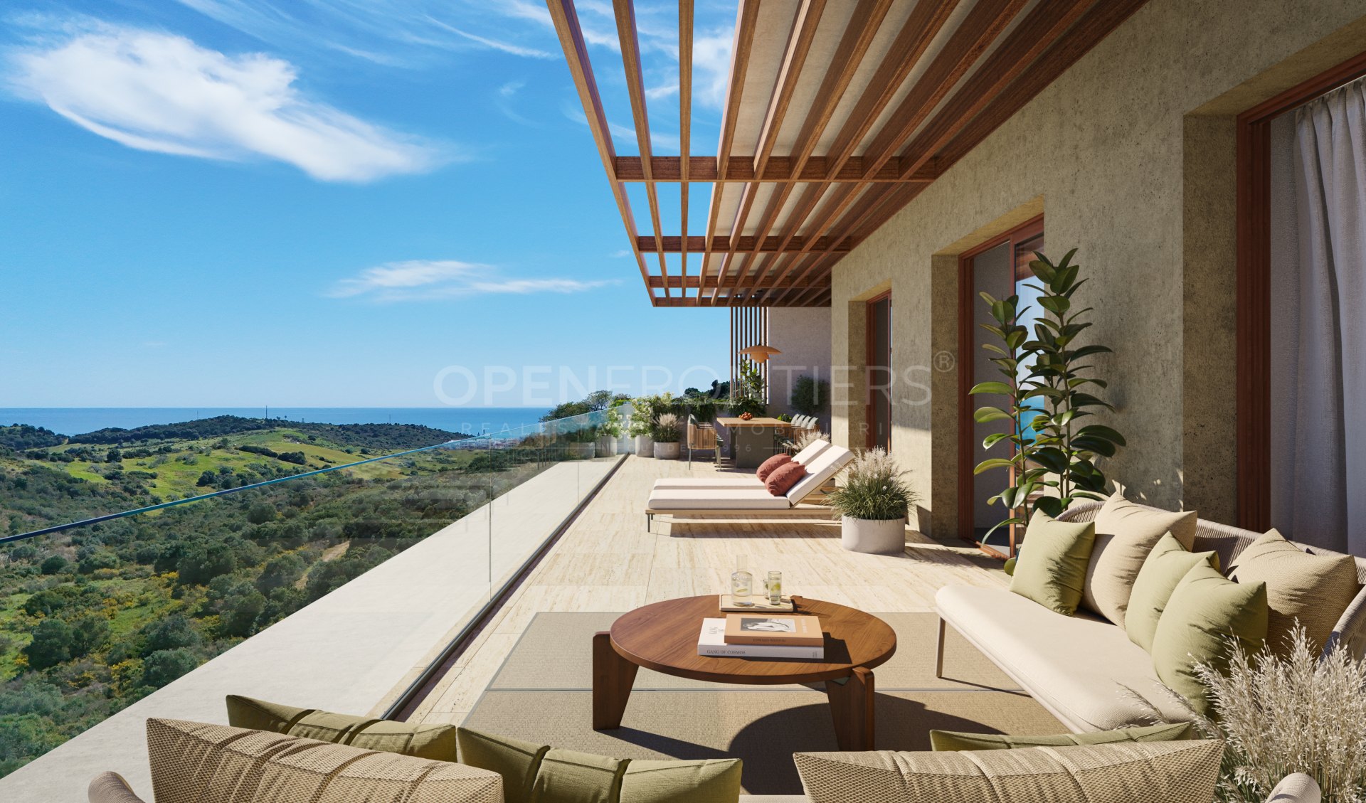 LA ALGABA at Finca Cortesin: Contemporary Apartments in Casares Golf