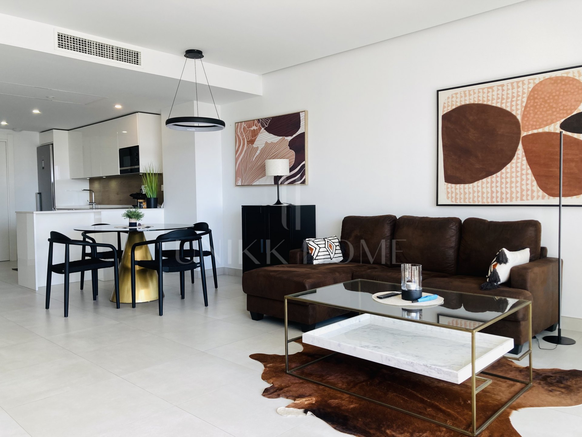 Rare opportunity ELEMENTS - Altos de Los Monteros / New construction from 2022, 1 room bijou 58m2 like first occupancy fully furnished with sea views