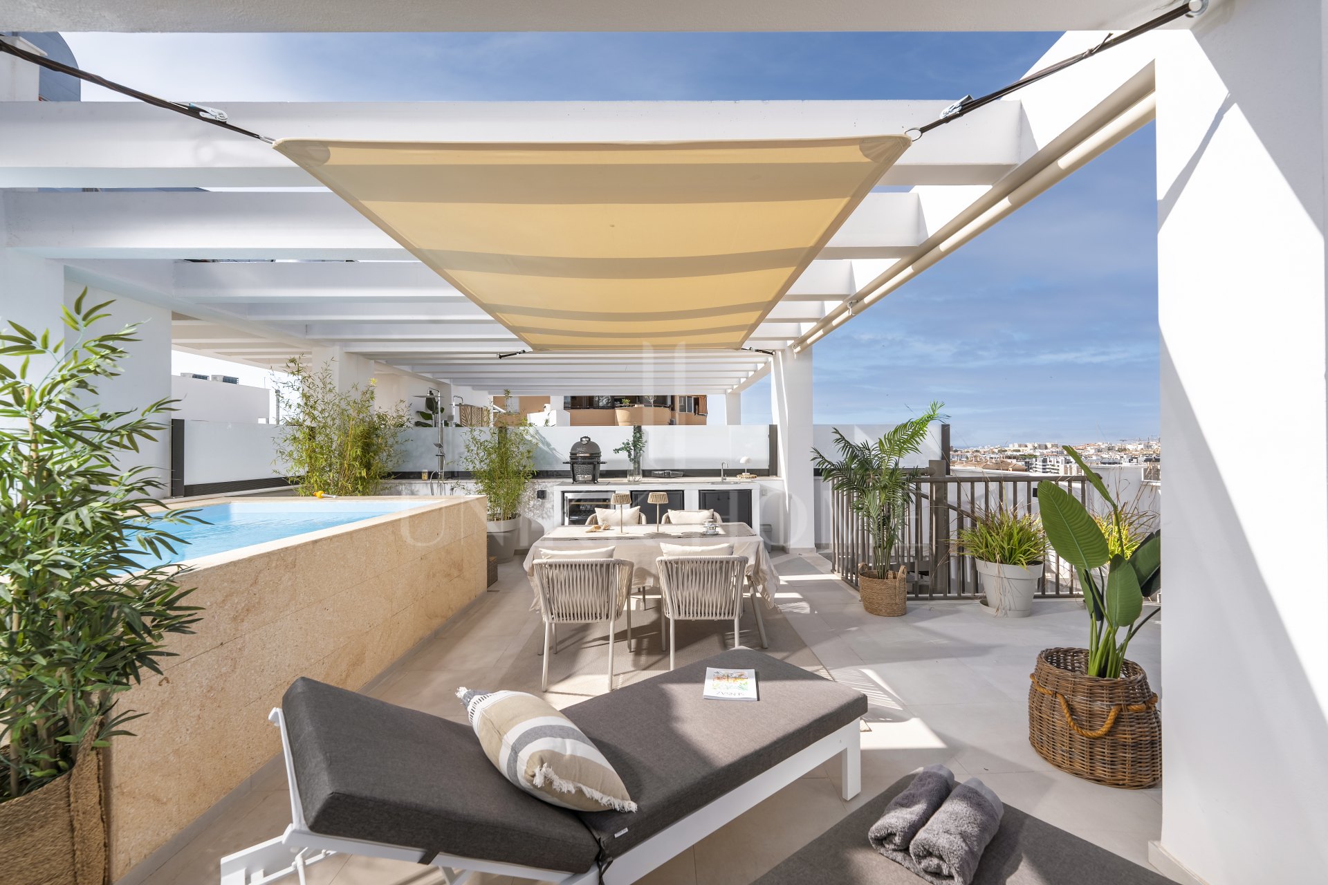 Duplex Penthouse with a Private Heated Pool in Estepona