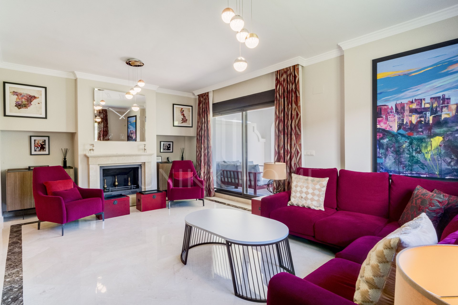 Elegante Villa Semi de 4 dormitorios en Azata Golf, Estepona Vistas