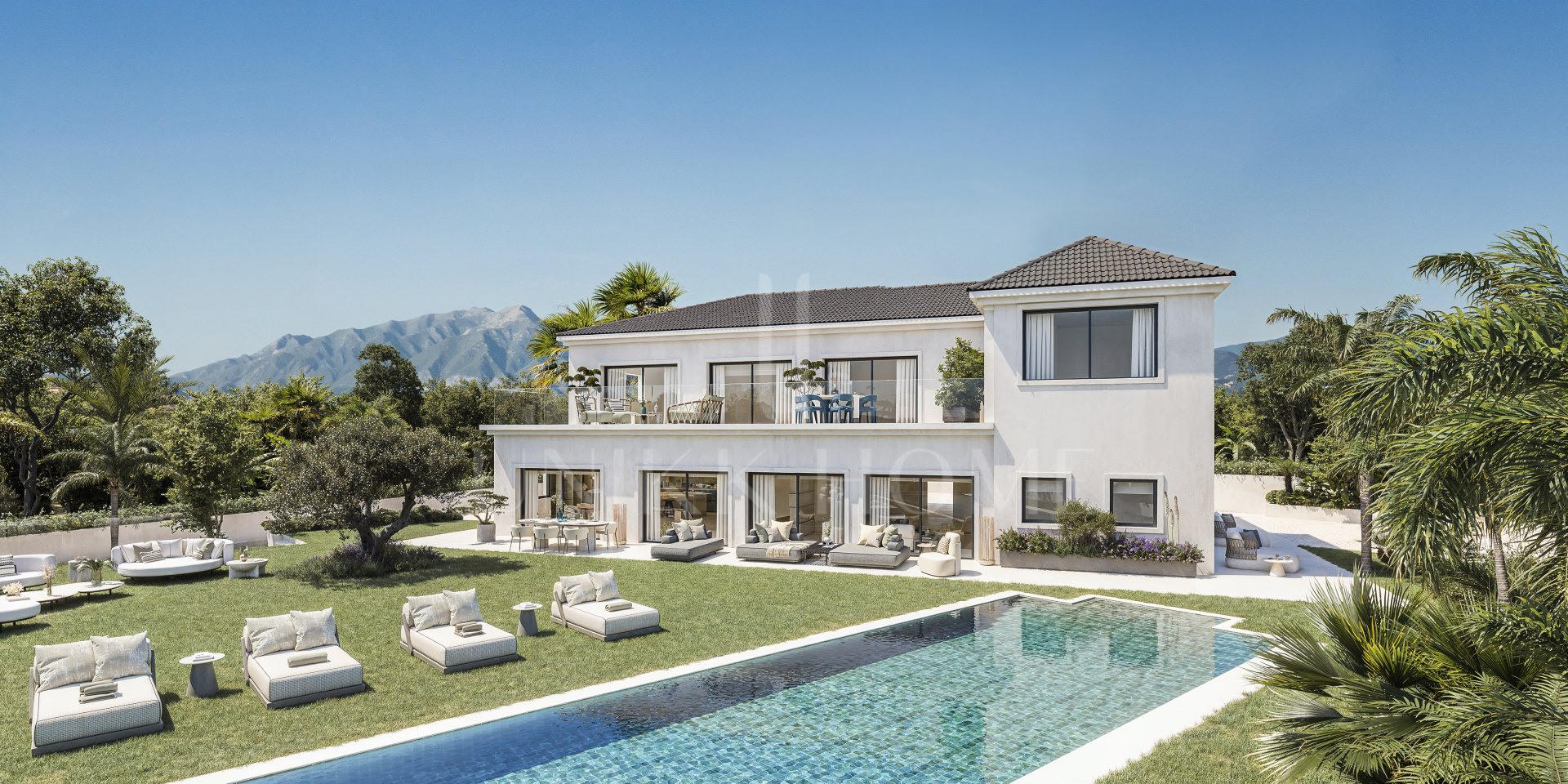 Villa Hortensia – Elegante Villa con vistas panorámicas al mar en El Paraíso