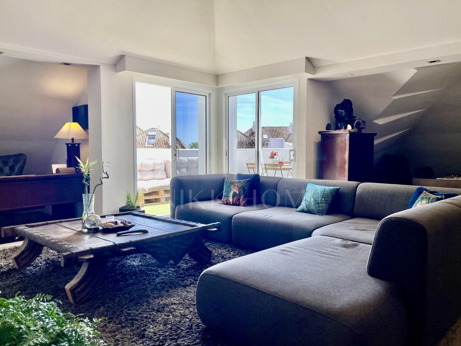 Stylish Loft-Style Penthouse in Las Lomas del Marbella Club, On Marbella´s Golden Mile