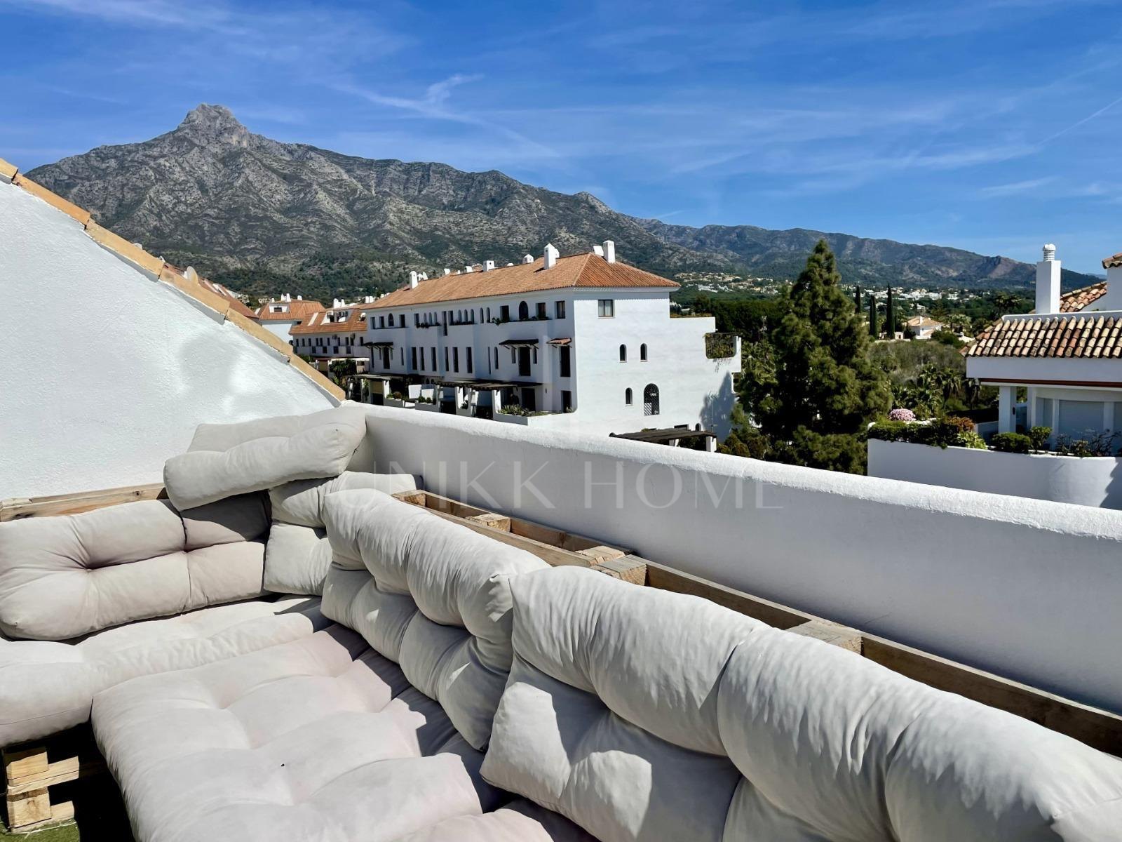 Stylish Loft-Style Penthouse in Las Lomas del Marbella Club, On Marbella´s Golden Mile