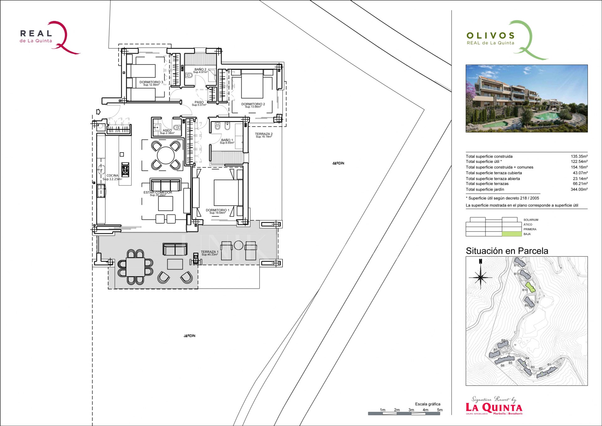 Ground Floor Apartment for sale in Real de La Quinta, Benahavis