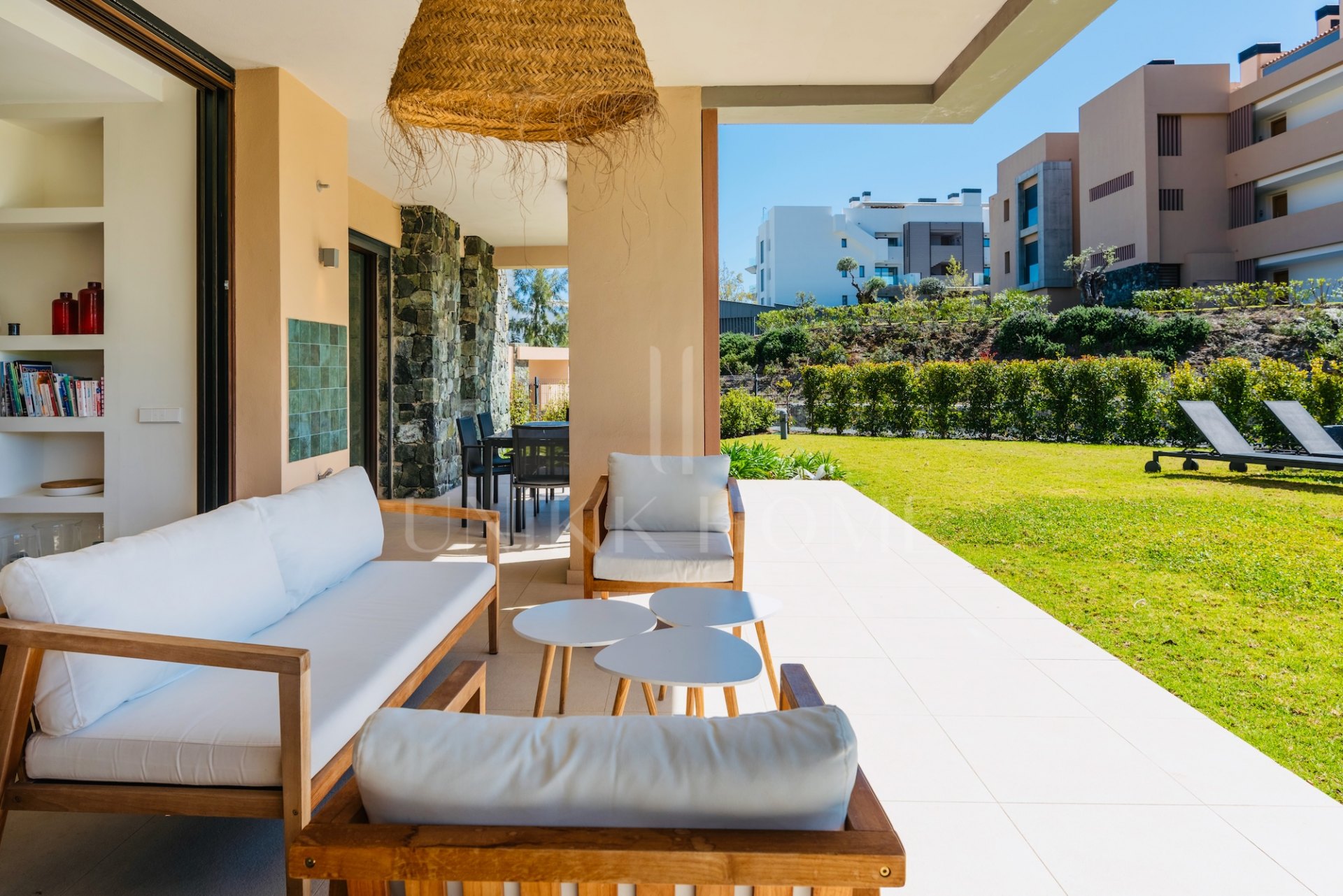 Apartamento Planta Baja en venta en Real de La Quinta, Benahavis