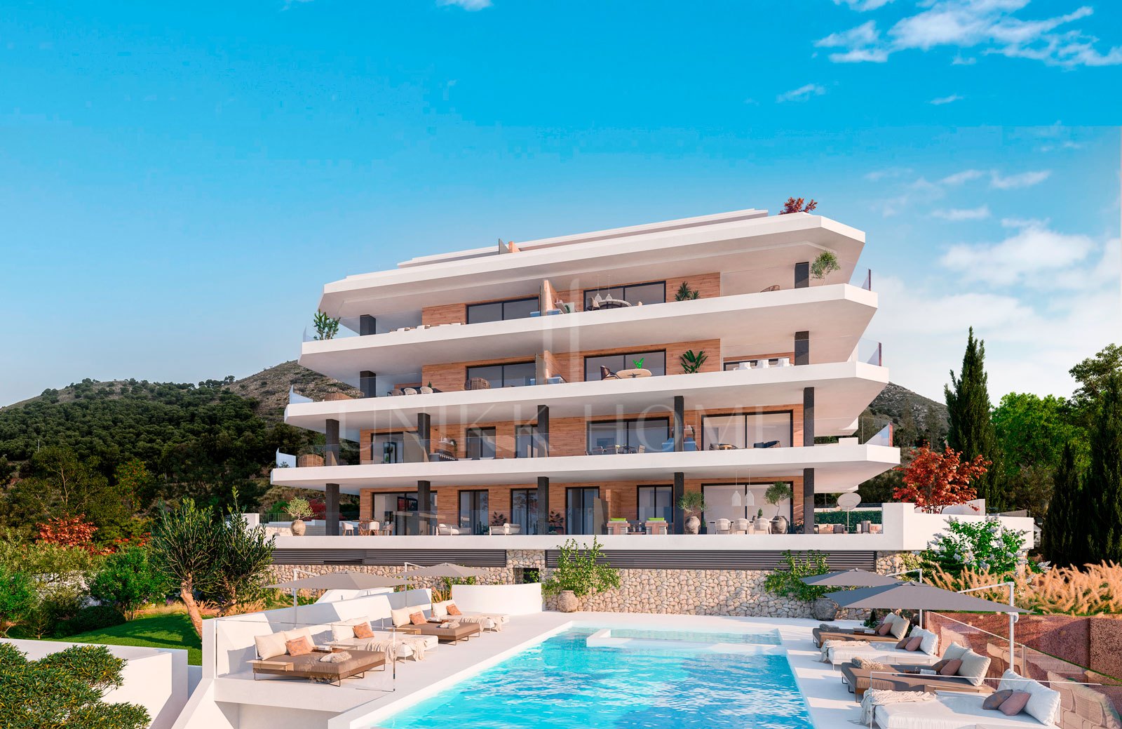 Apartamento de 2 dormitorios y 2 baños con jacuzzi privado en Higuerón, Fuengirola