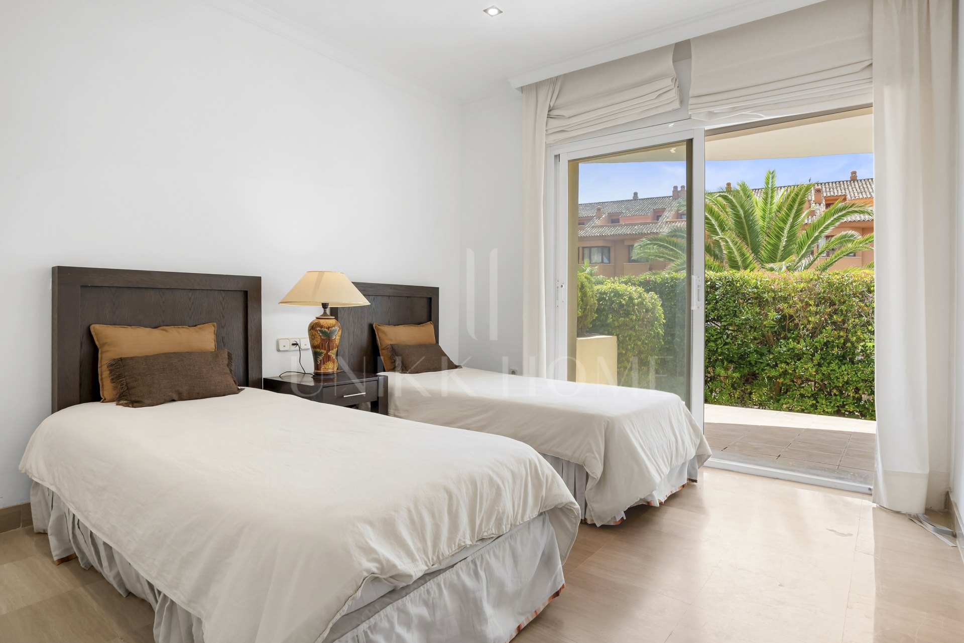 Ground Floor Apartment with Private Garden Just Moments from the Beach