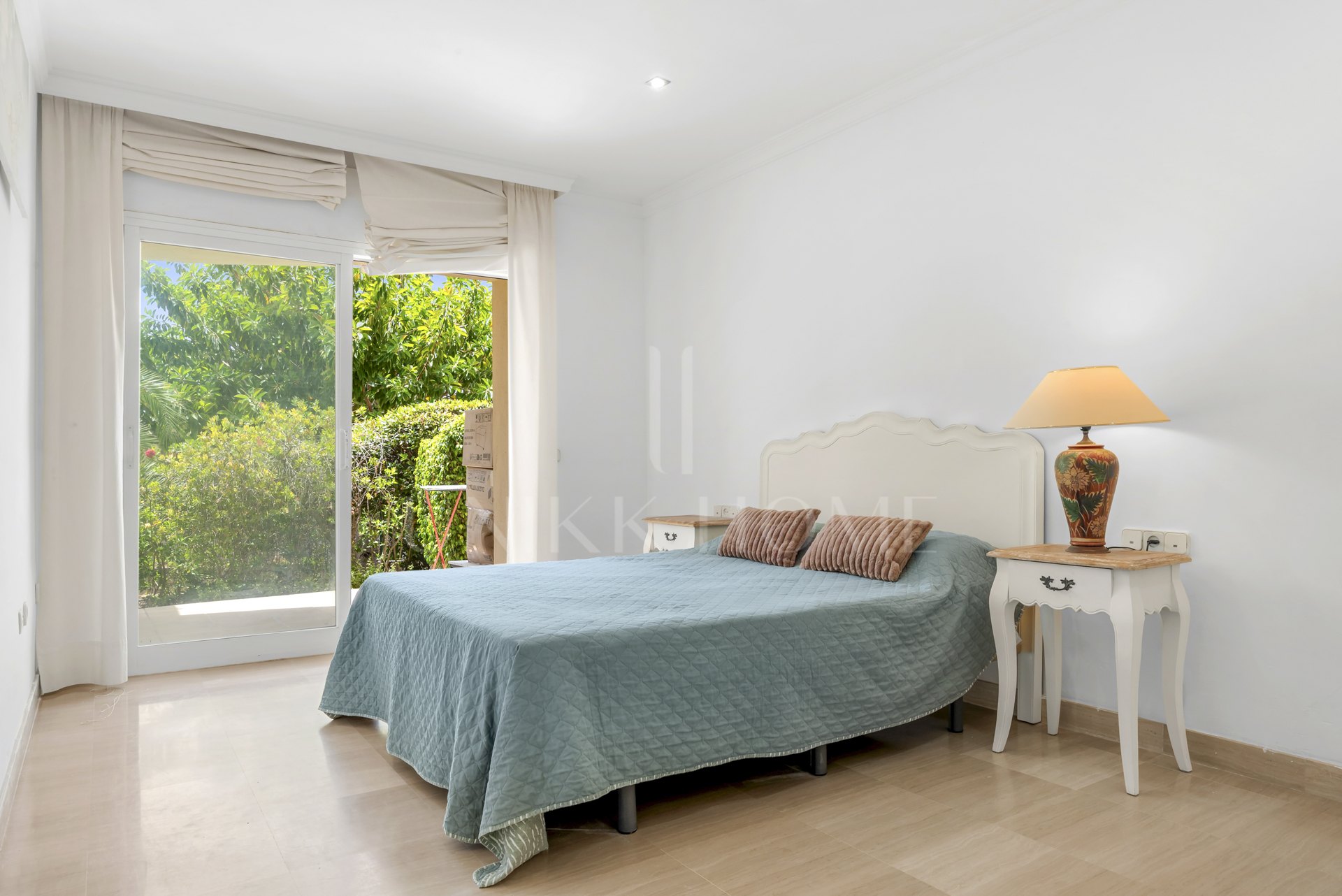 Ground Floor Apartment with Private Garden Just Moments from the Beach