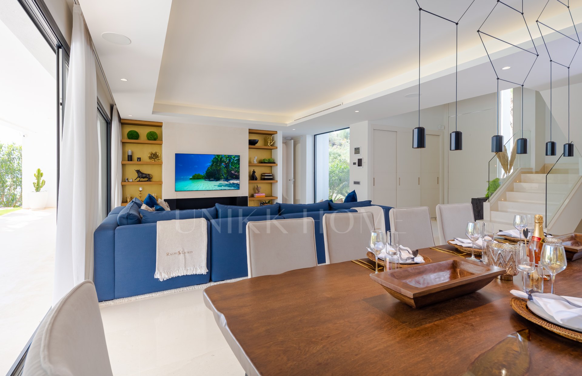 Villa de lujo con vistas panorámicas al mar en Benahavís