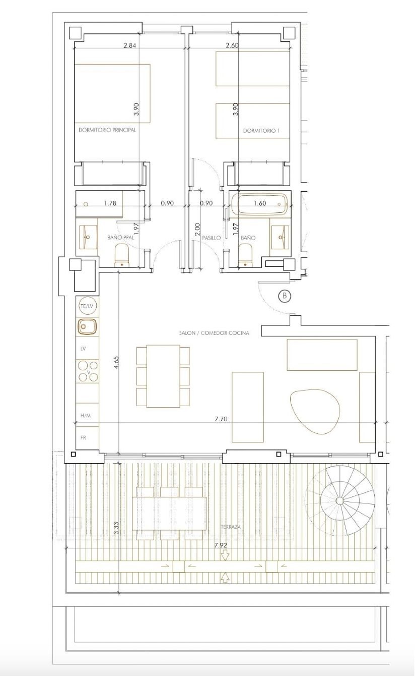 Ático en venta en Cancelada, Estepona Este