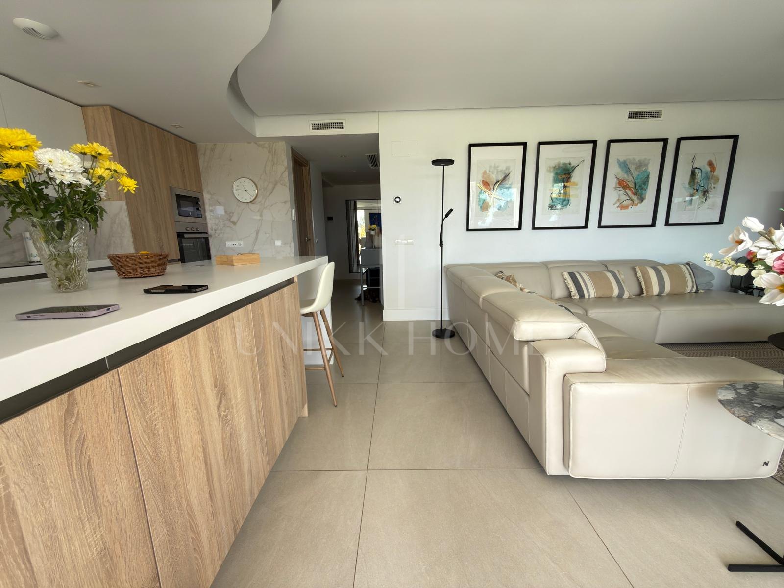 Luxury Corner Garden Apartment in Emerald Green, San Roque Club