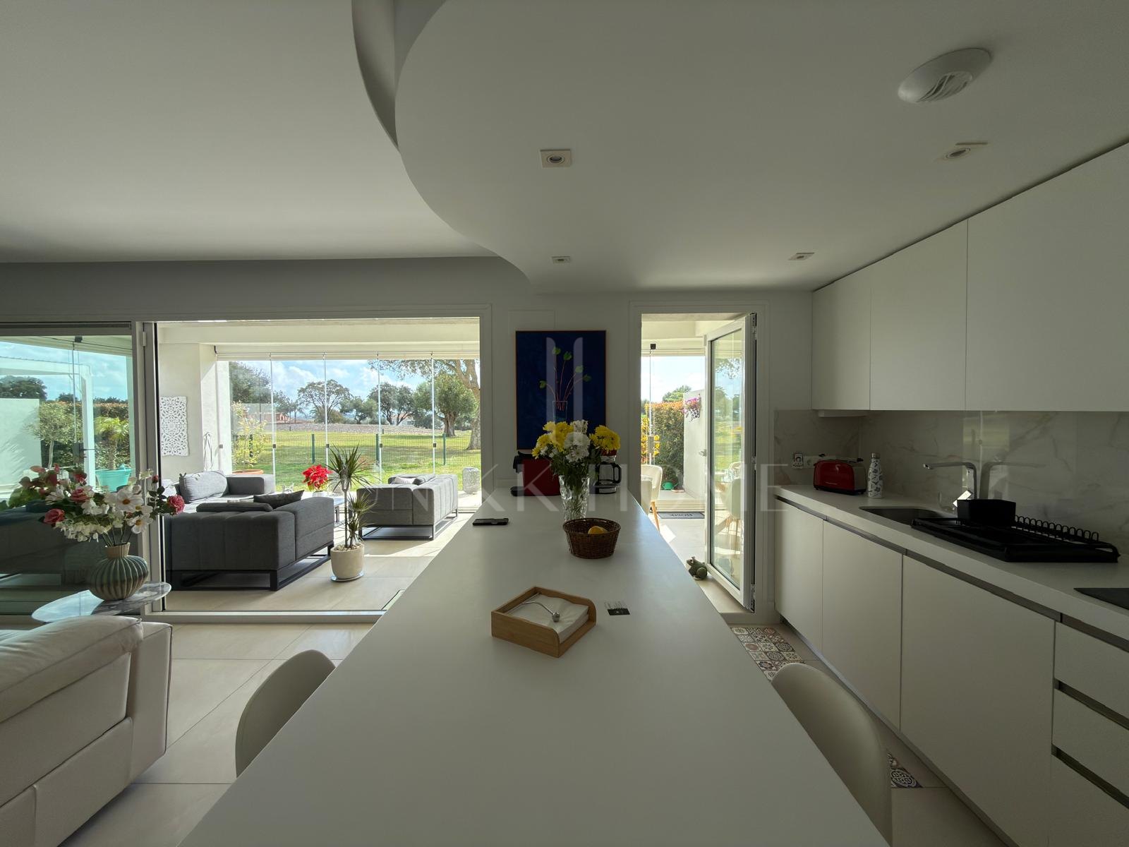 Luxury Corner Garden Apartment in Emerald Green, San Roque Club