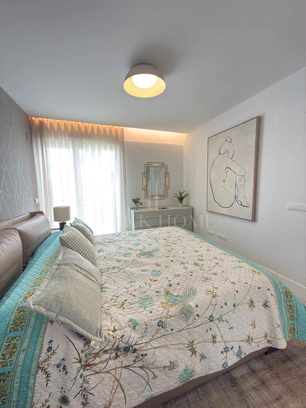 Luxury Corner Garden Apartment in Emerald Green, San Roque Club