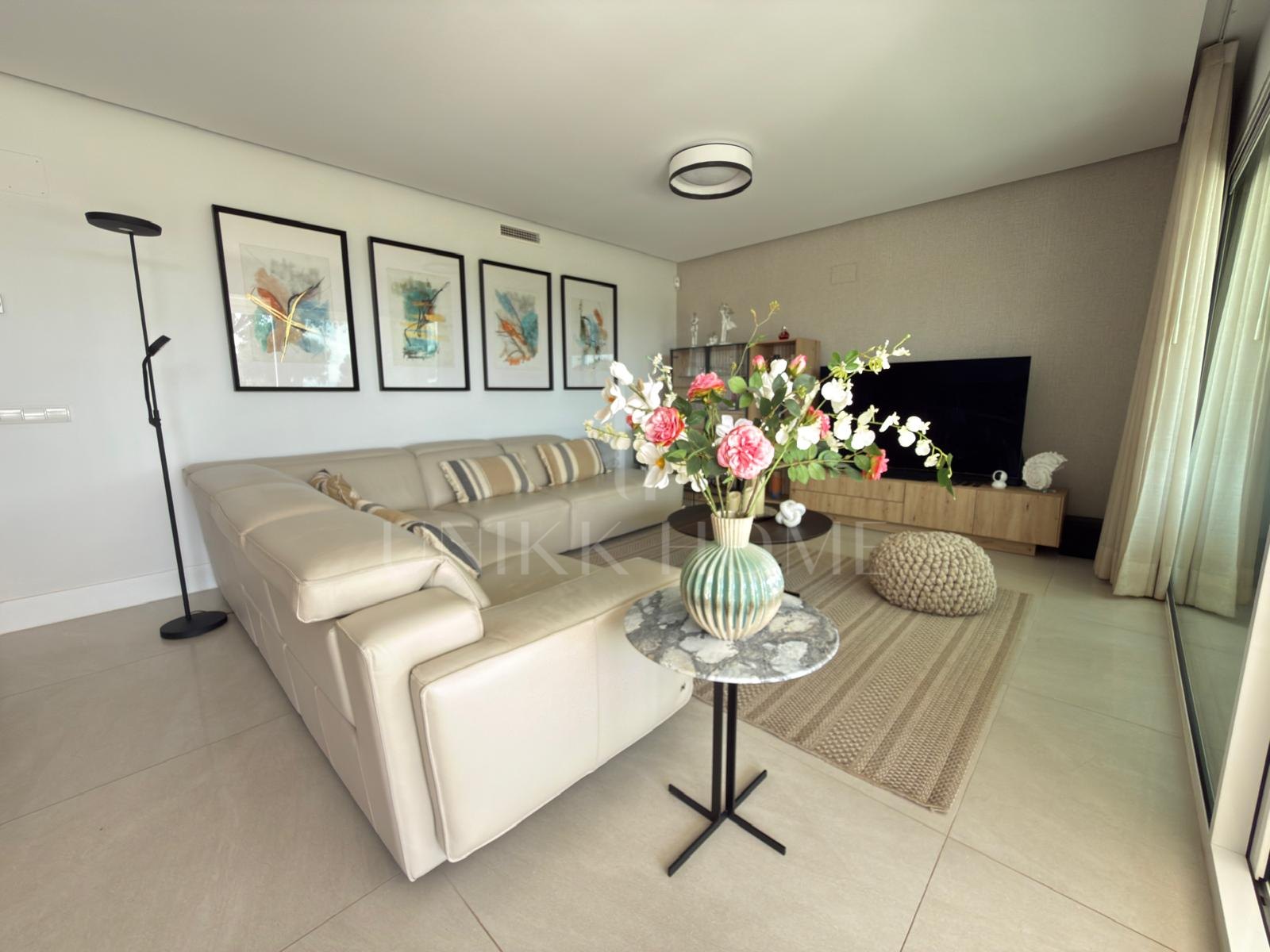 Luxury Corner Garden Apartment in Emerald Green, San Roque Club