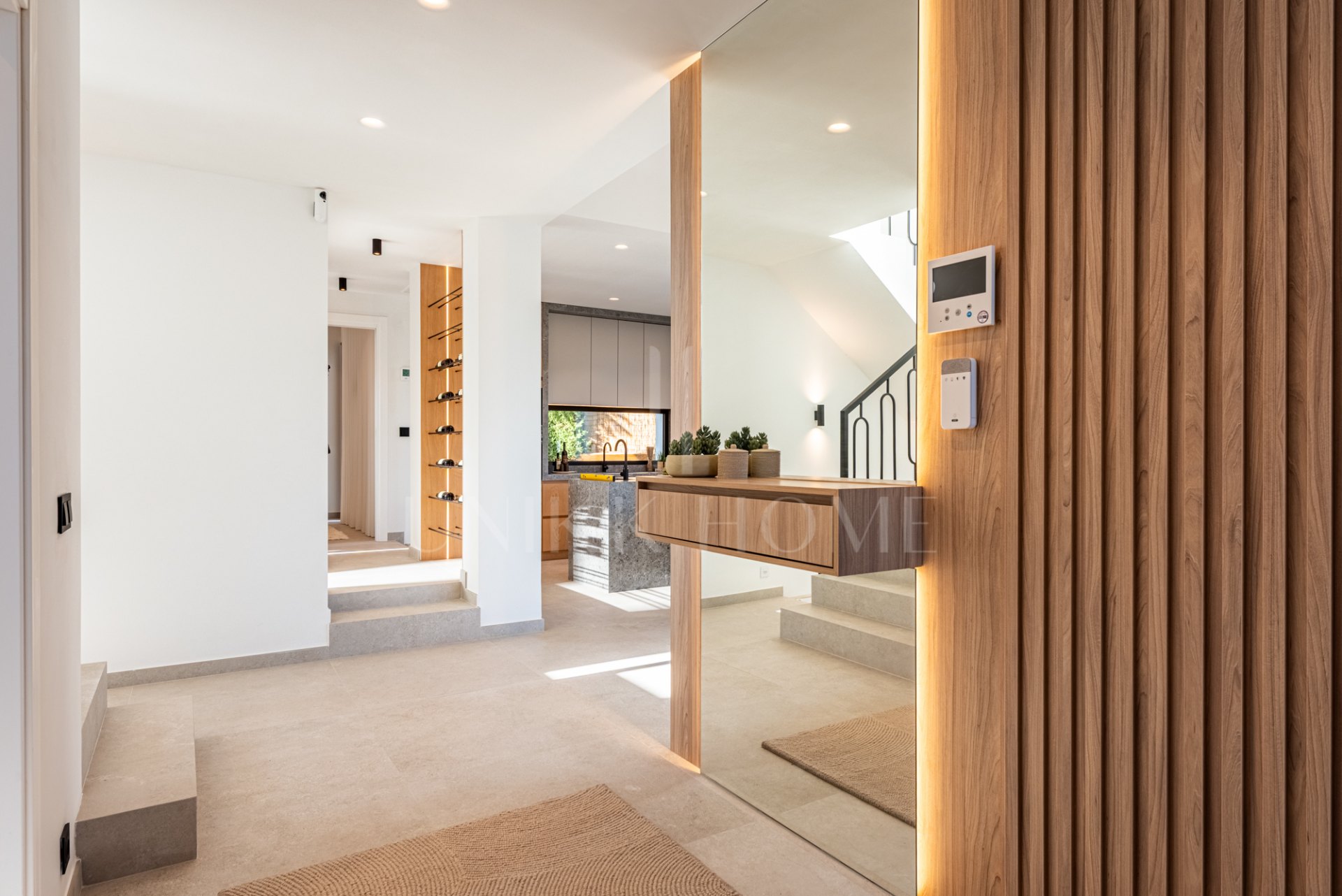 Top-renovated villa hidden inside a gated community in Nueva Andalucía.