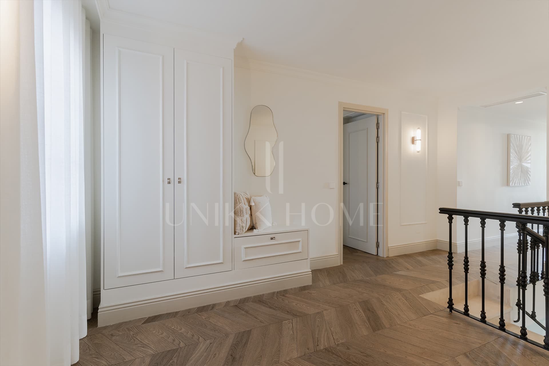 A Scandinavian style 4 bed townhouse with panoramic sea views