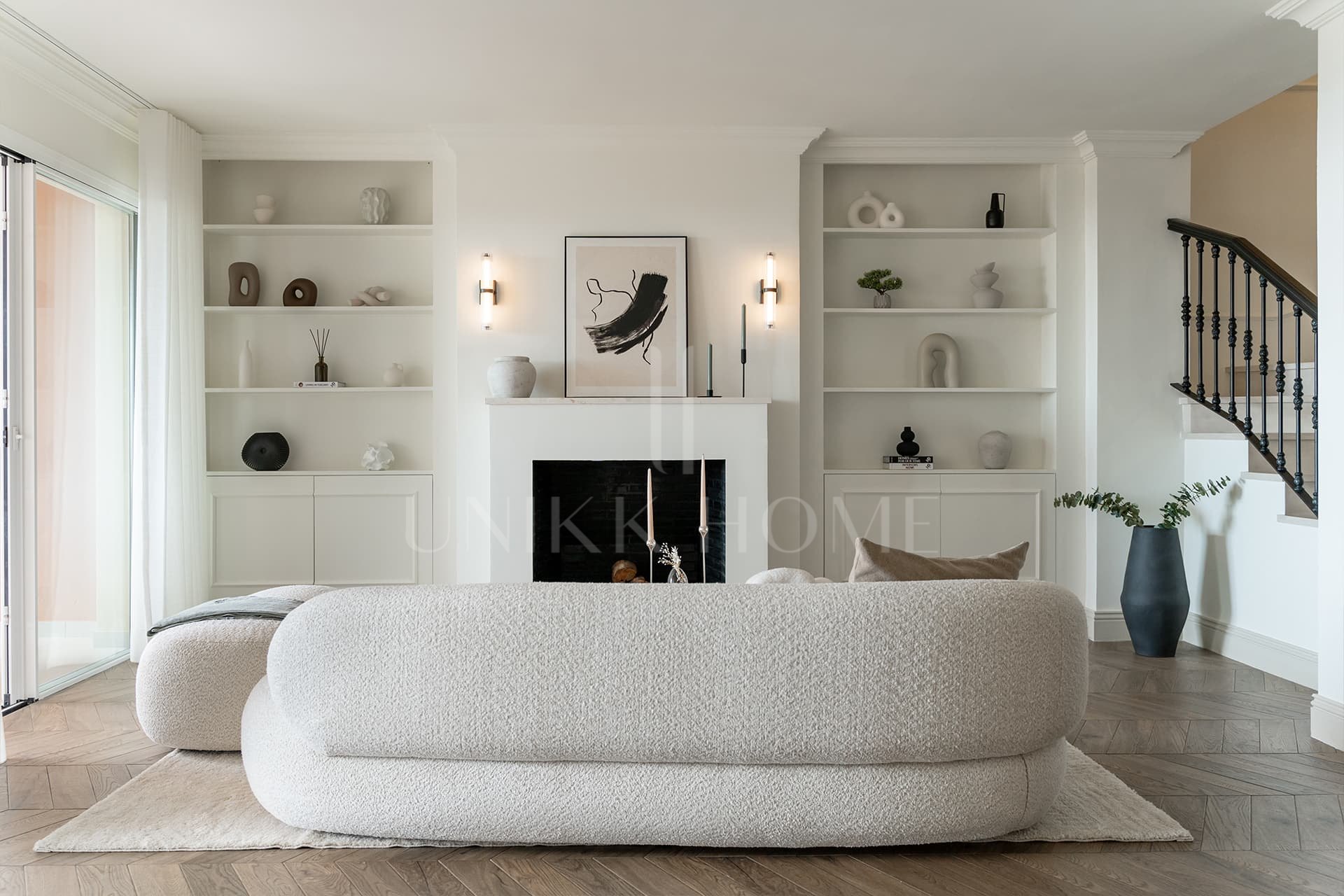 A Scandinavian style 4 bed townhouse with panoramic sea views
