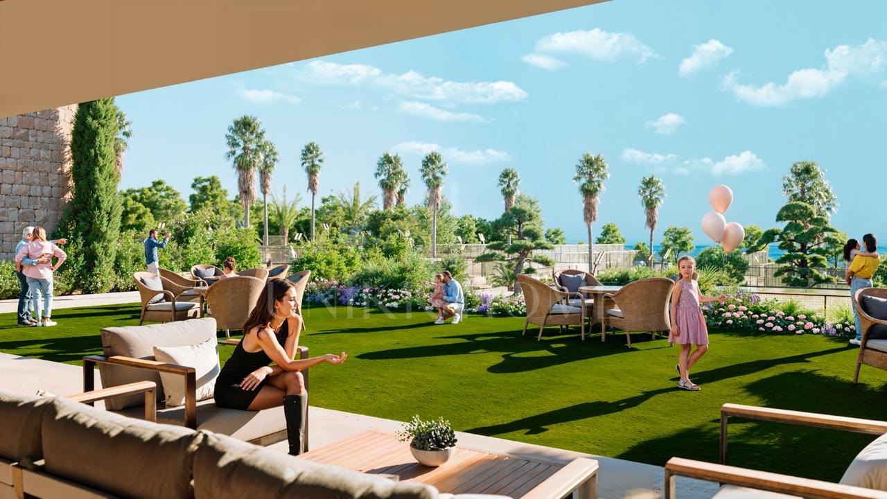 Exclusivos apartamentos con vistas al mar en la prestigiosa Nueva Milla de Oro de Estepona
