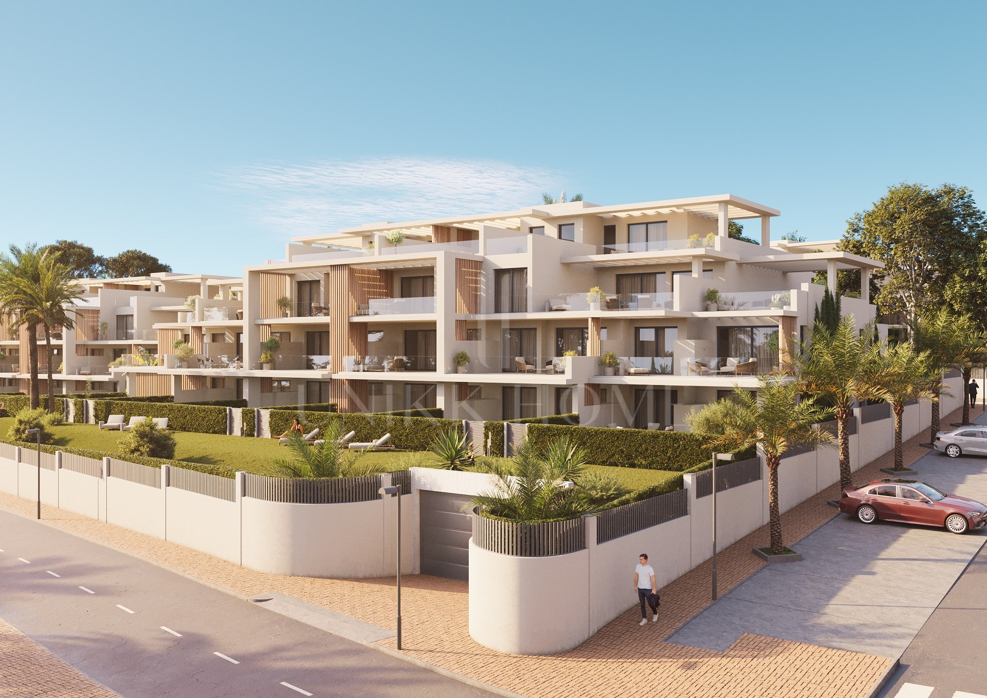 Exclusivos apartamentos con vistas al mar en la prestigiosa Nueva Milla de Oro de Estepona